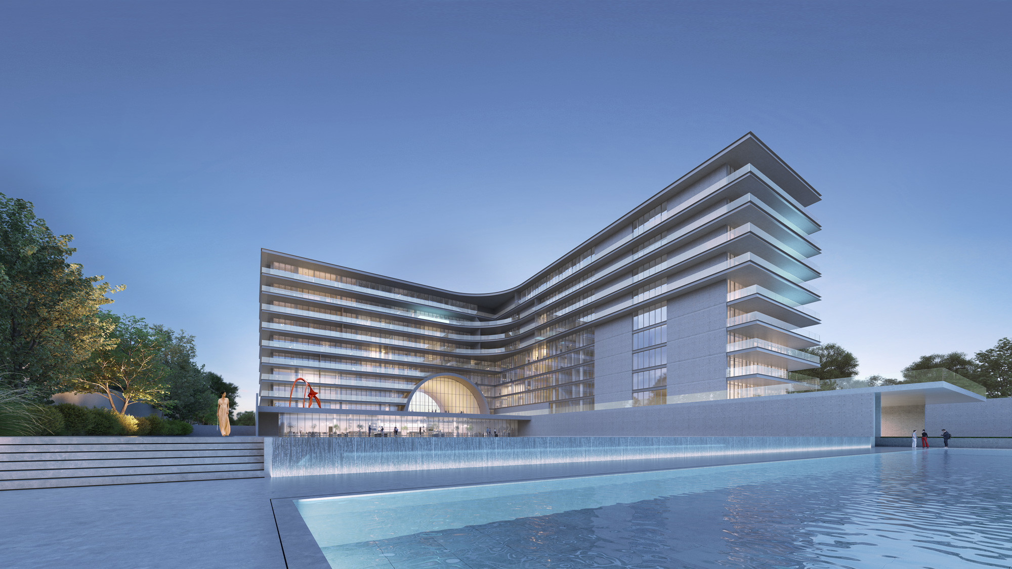 231031-Back-corner-ANT-view-04 Armani Beach Residences at Palm Jumeirah