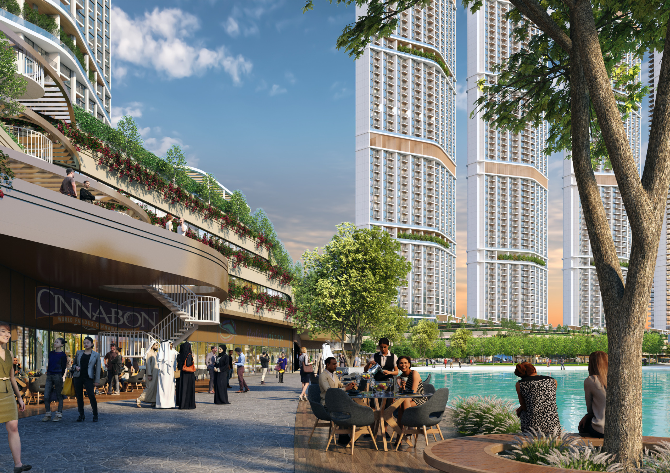 Hartland-02-Retail shops – draft View-12-02 320 Riverside Crescent