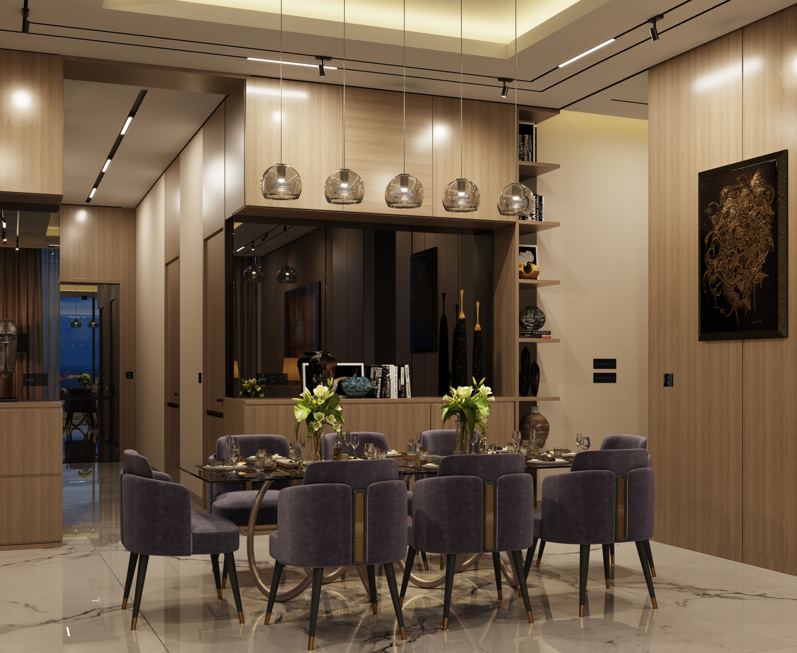 Dining Area 1 Sobha Seahaven