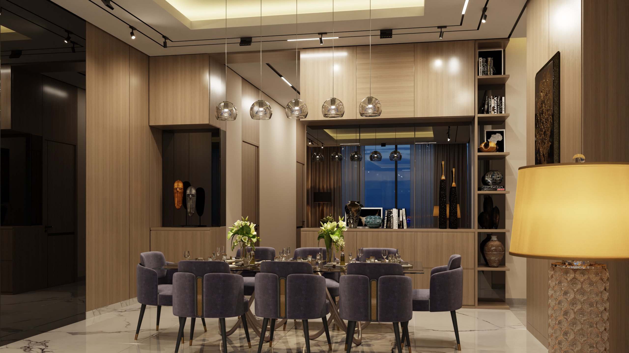 Dining Area Sobha Seahaven