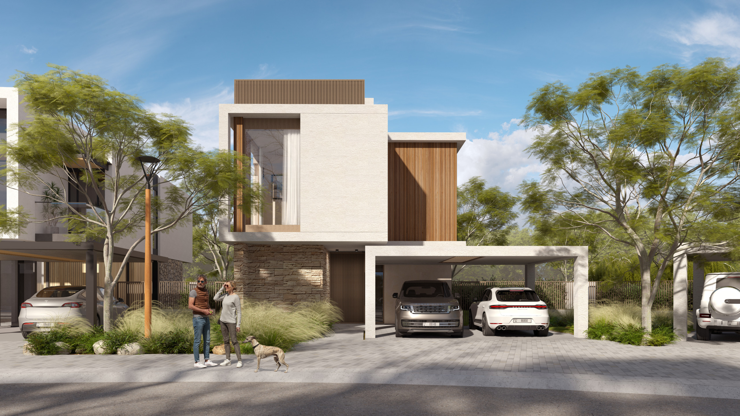 The Acres Ext 01-3BR-Front-View The Acres by Meraas