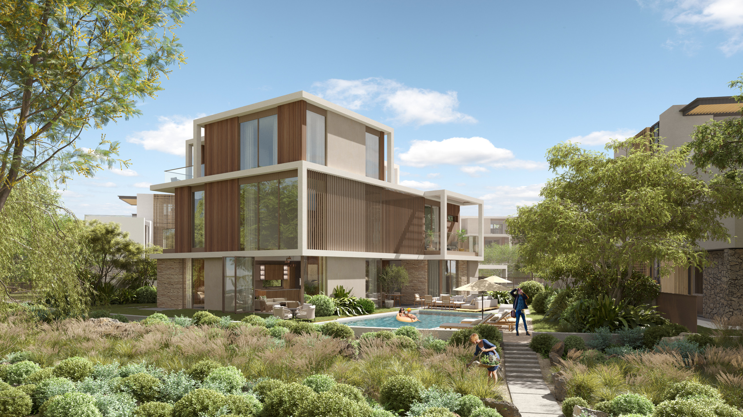 The Acres Ext 01-5BR-Garden-View The Acres by Meraas