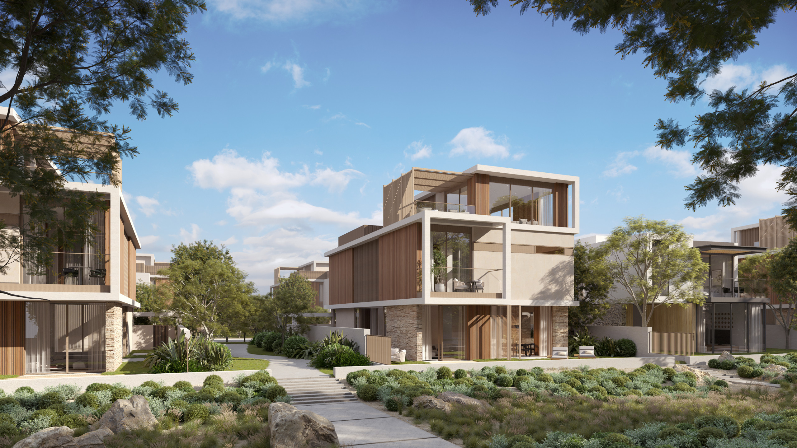 The Acres Ext 02-4BR-Garden-View The Acres by Meraas