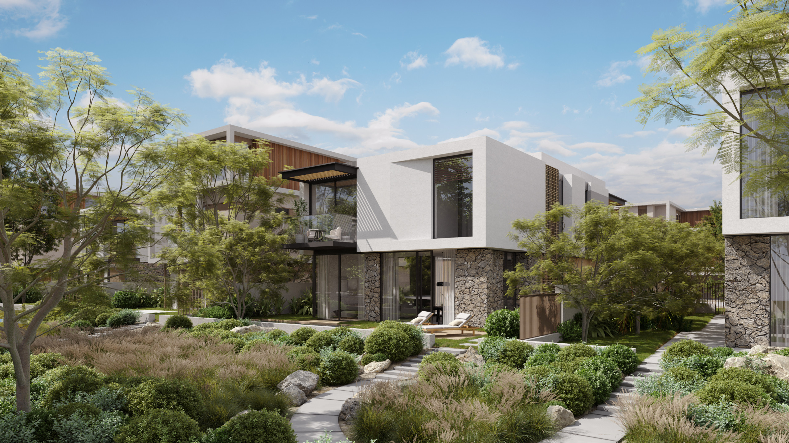 The Acres Ext 02-4BR-Garden-View The Acres by Meraas