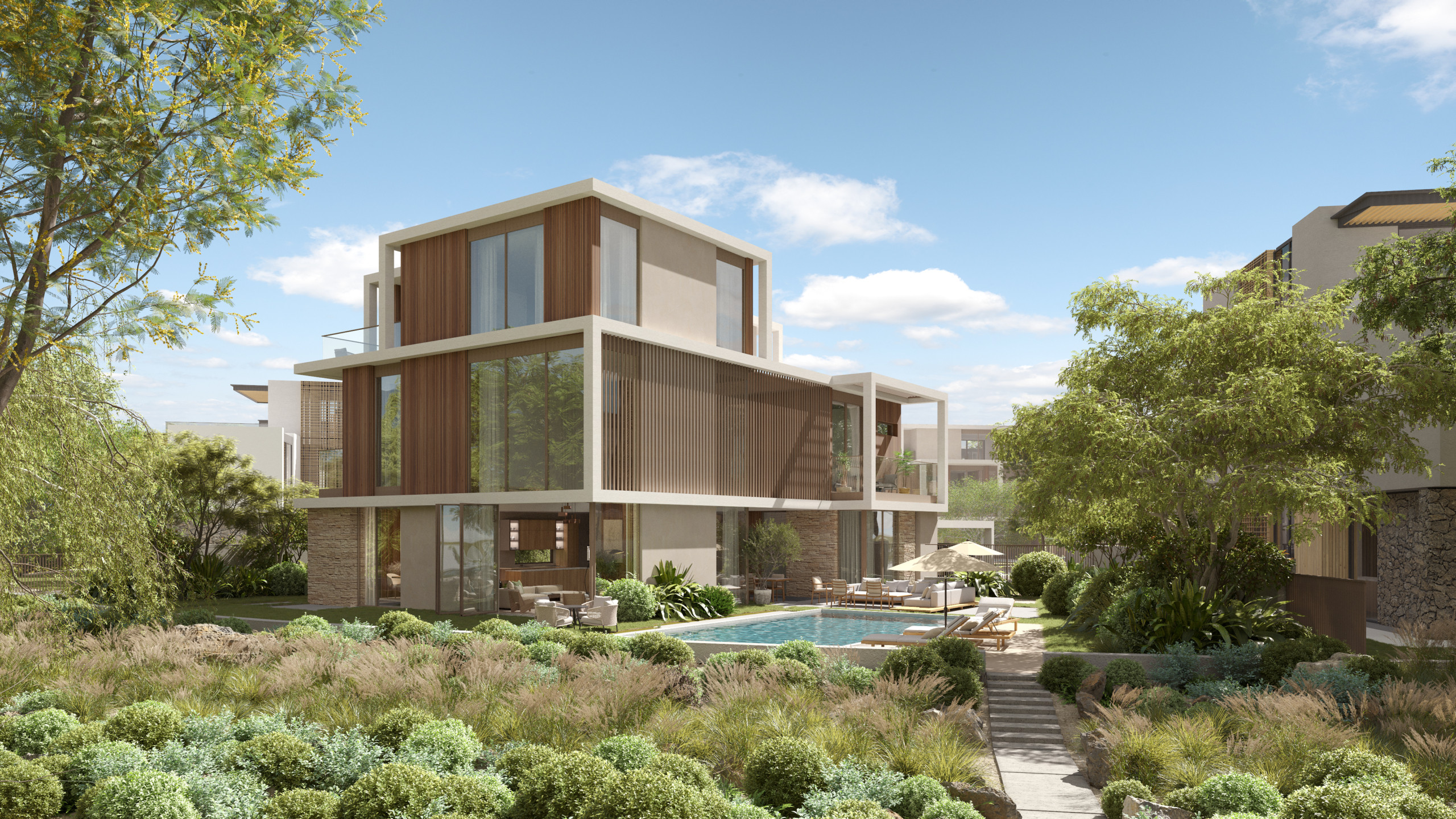 The Acres Ext 02-5BR-Garden-View The Acres by Meraas
