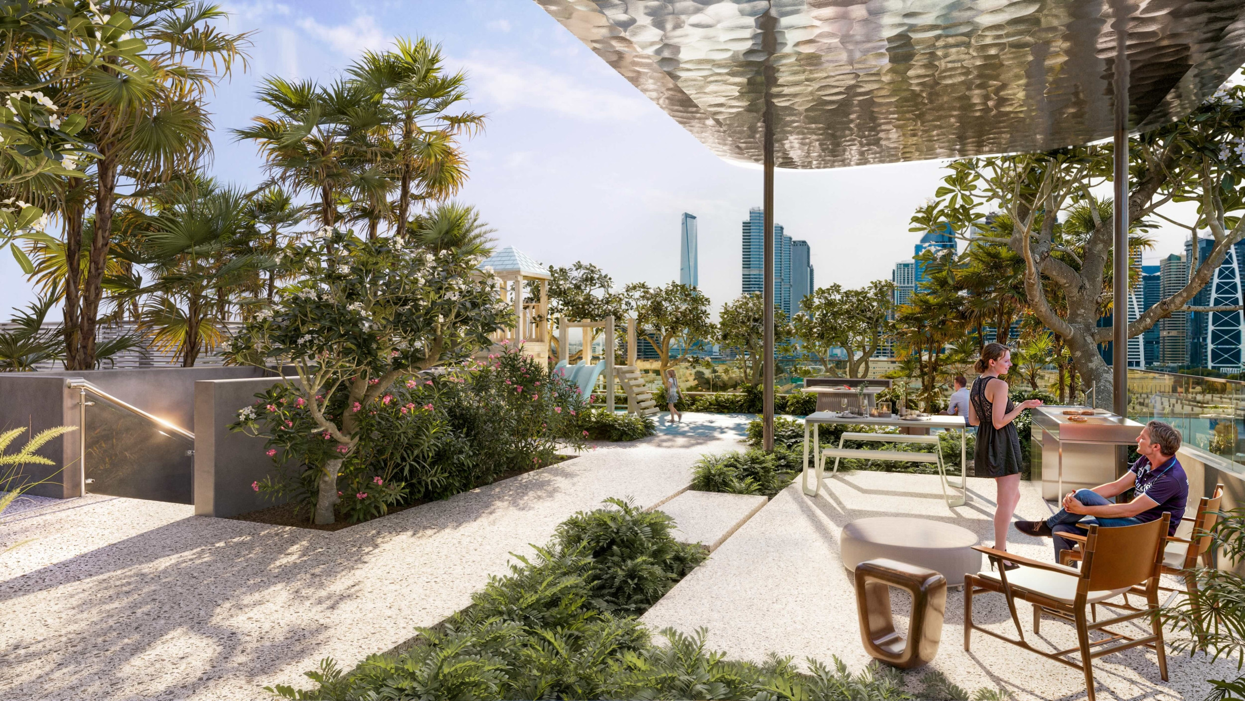 Render_WResidencesJLT_BBQ W Residences