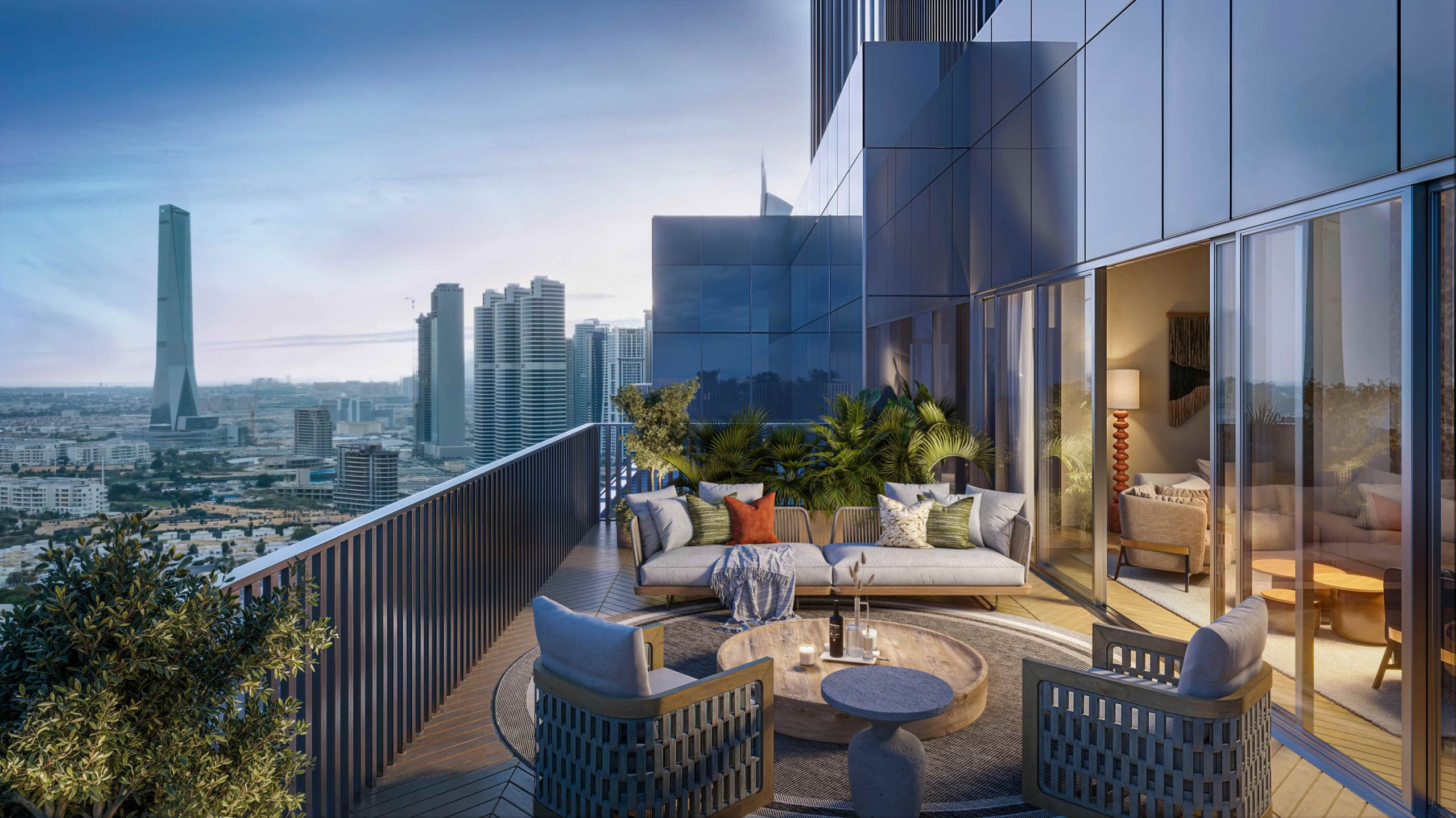 Render_WResidencesJLT_Balcony W Residences