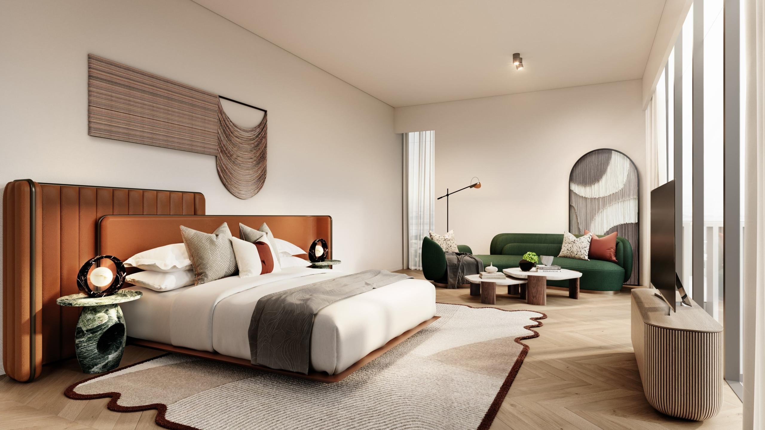 Render_WResidencesJLT_Bedroom W Residences