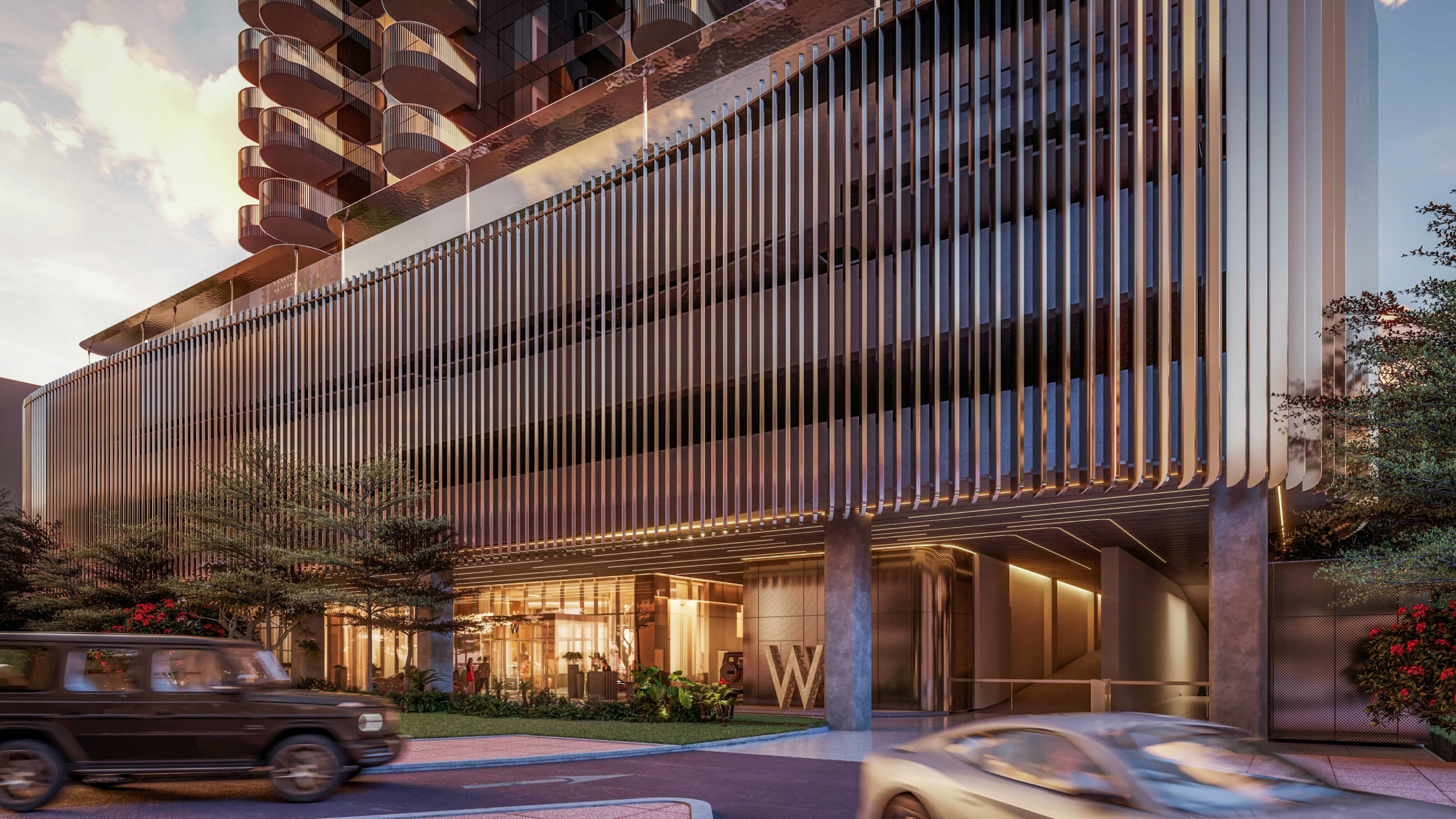 Render_WResidencesJLT_Front W Residences