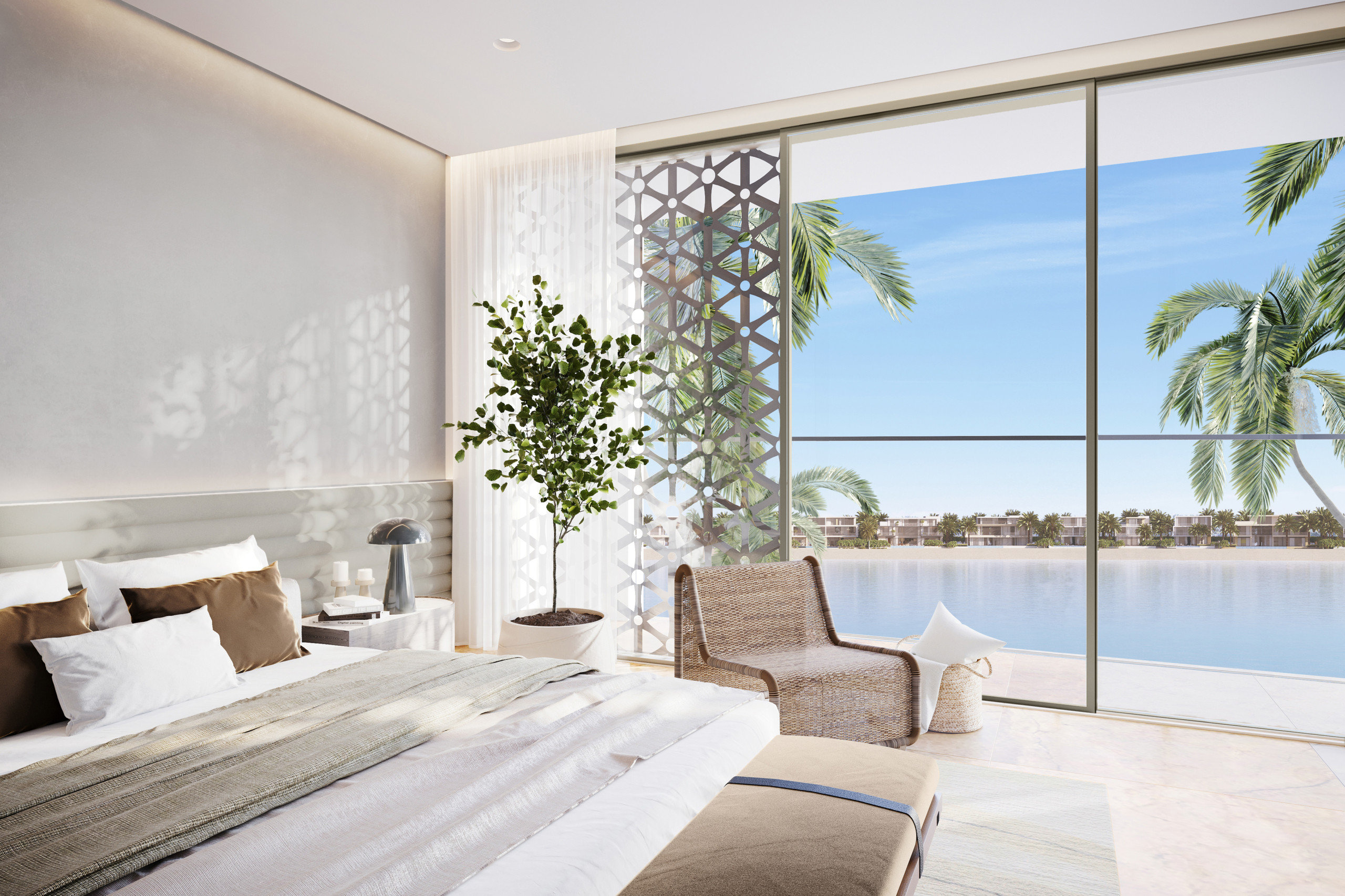 05-BV-A Rendering – Interior Master Bedroom_M_REV02 Blue Horizon at Palm Jebel Ali