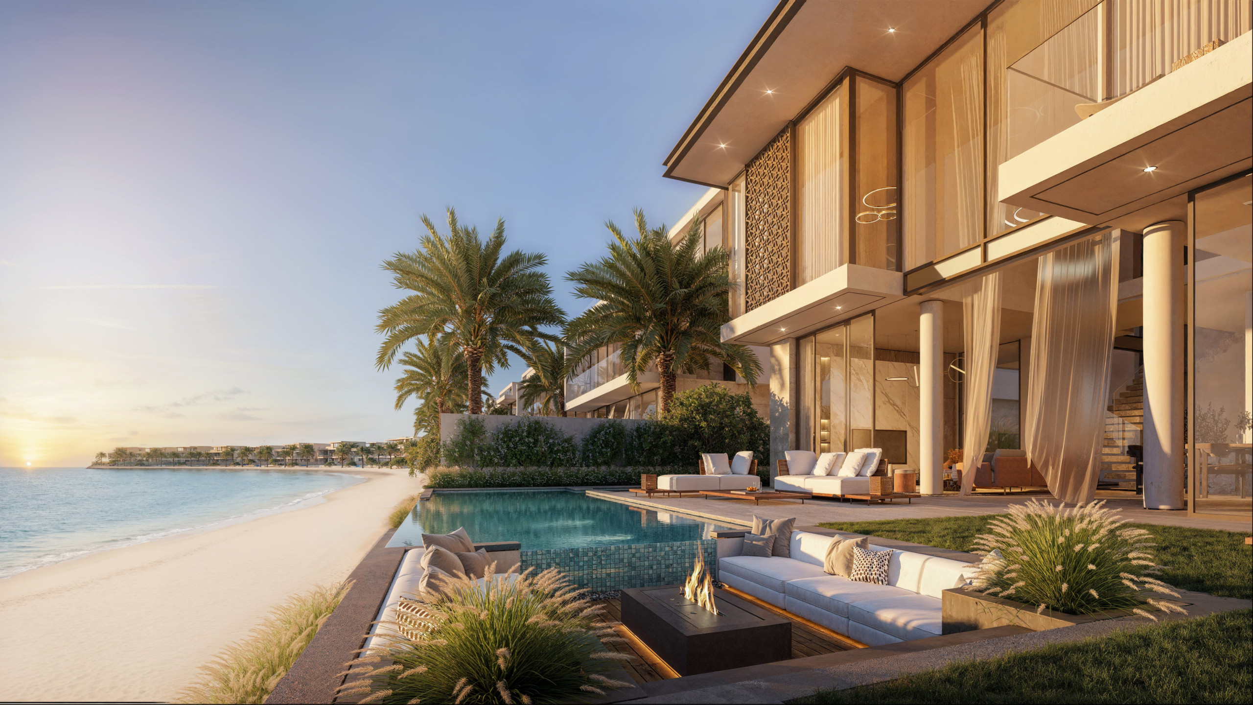 08-BV-A Rendering – Exterior Lifestyle_REV03_POST Blue Horizon at Palm Jebel Ali