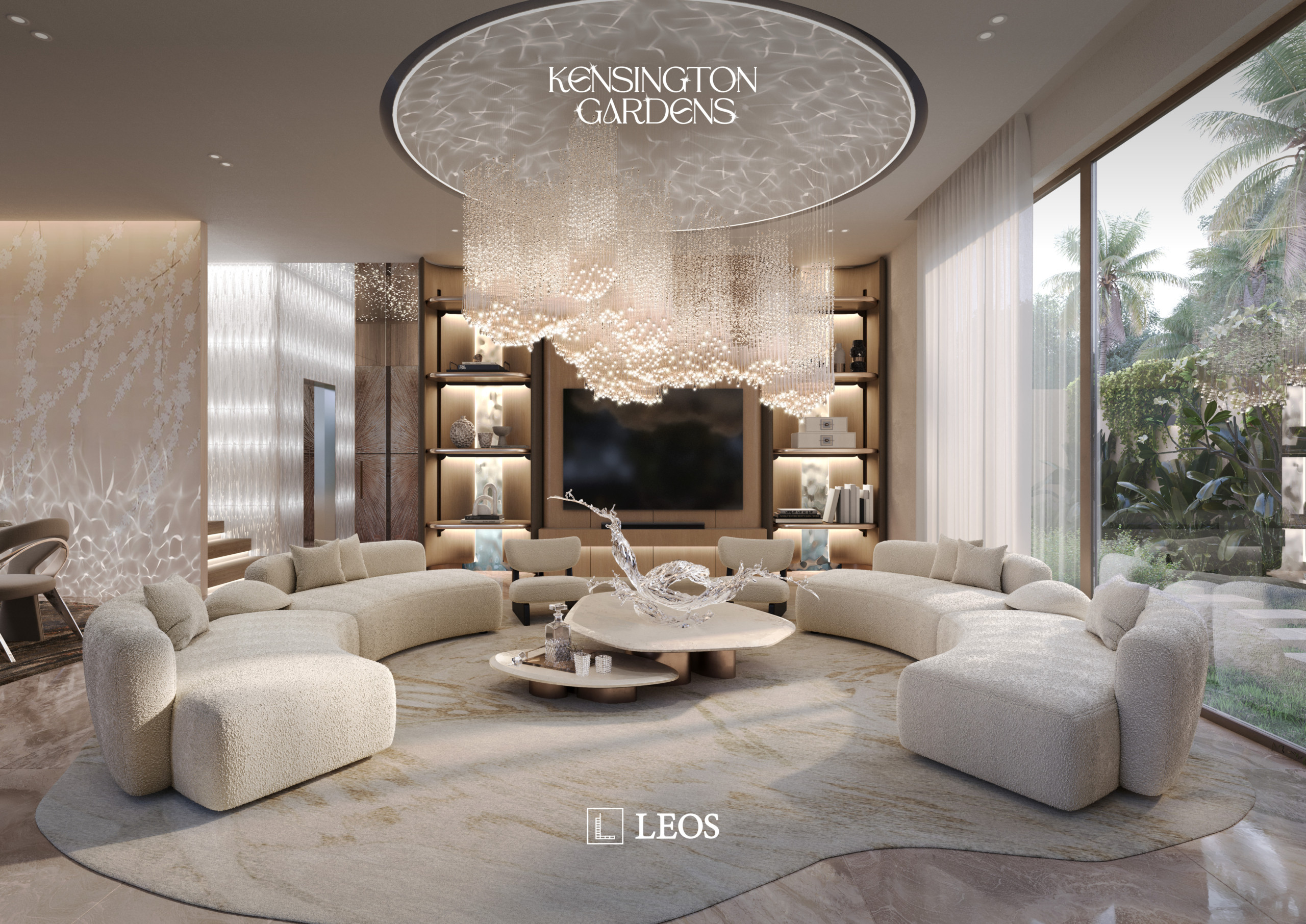 LEOS_KG 7BED Villa B-LIVING ROOM Kensington Gardens