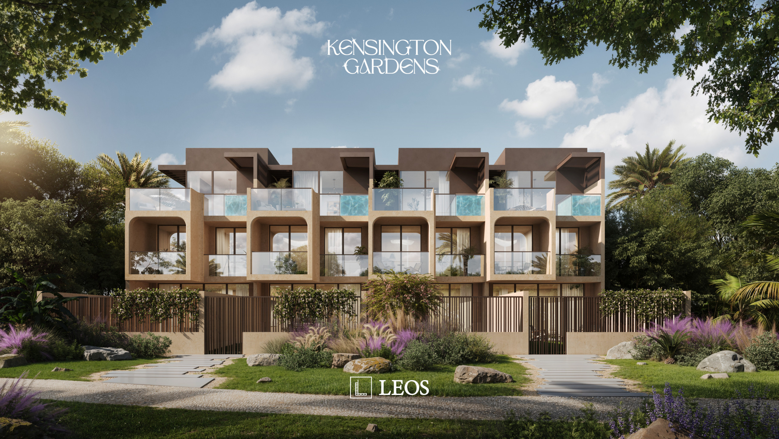 LEOS_KG_4Bed TH type B Back view Kensington Gardens
