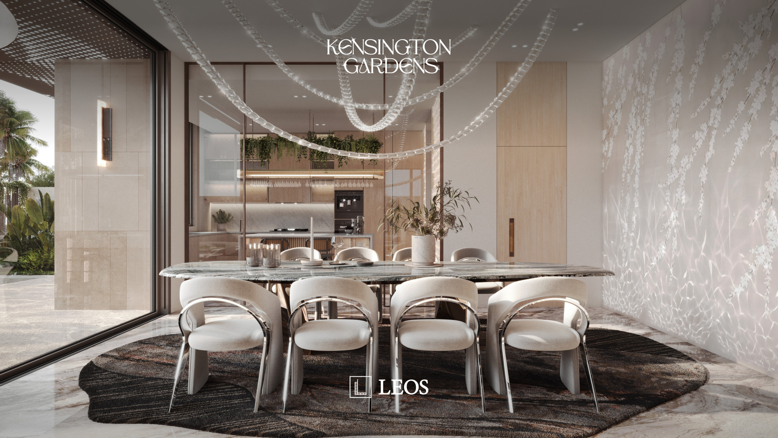 LEOS_KG_7 bed VillaB-dining room Kensington Gardens