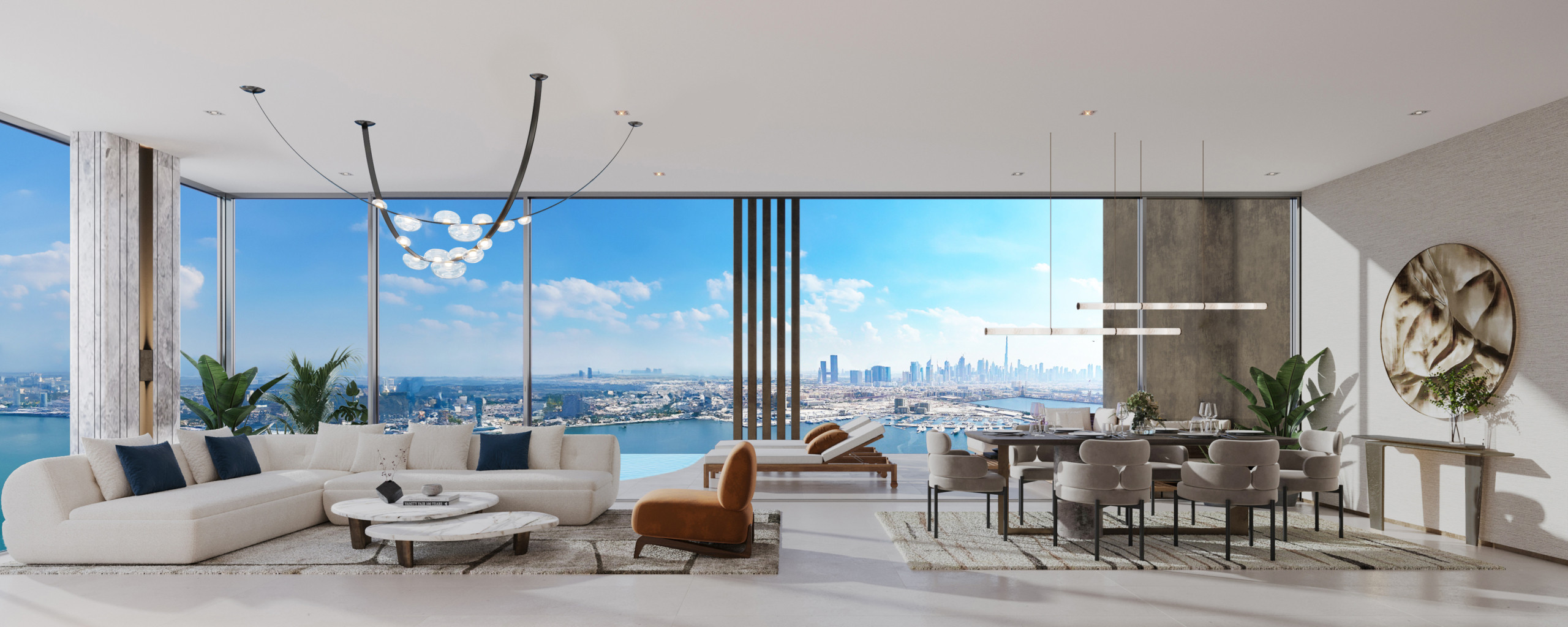 Duplex Living Room & Dining LIV Maritime