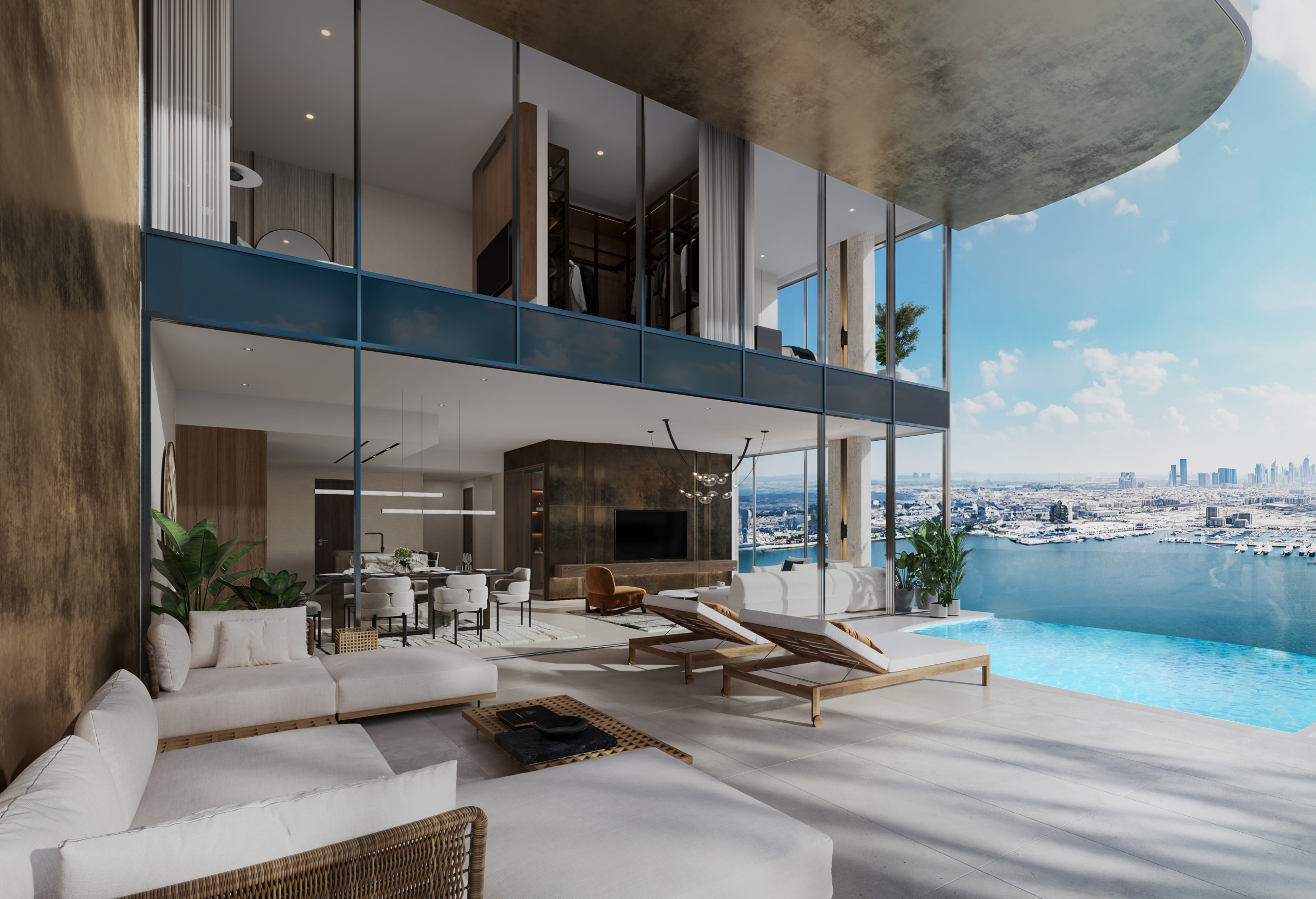 Duplex Pool & Terrace LIV Maritime