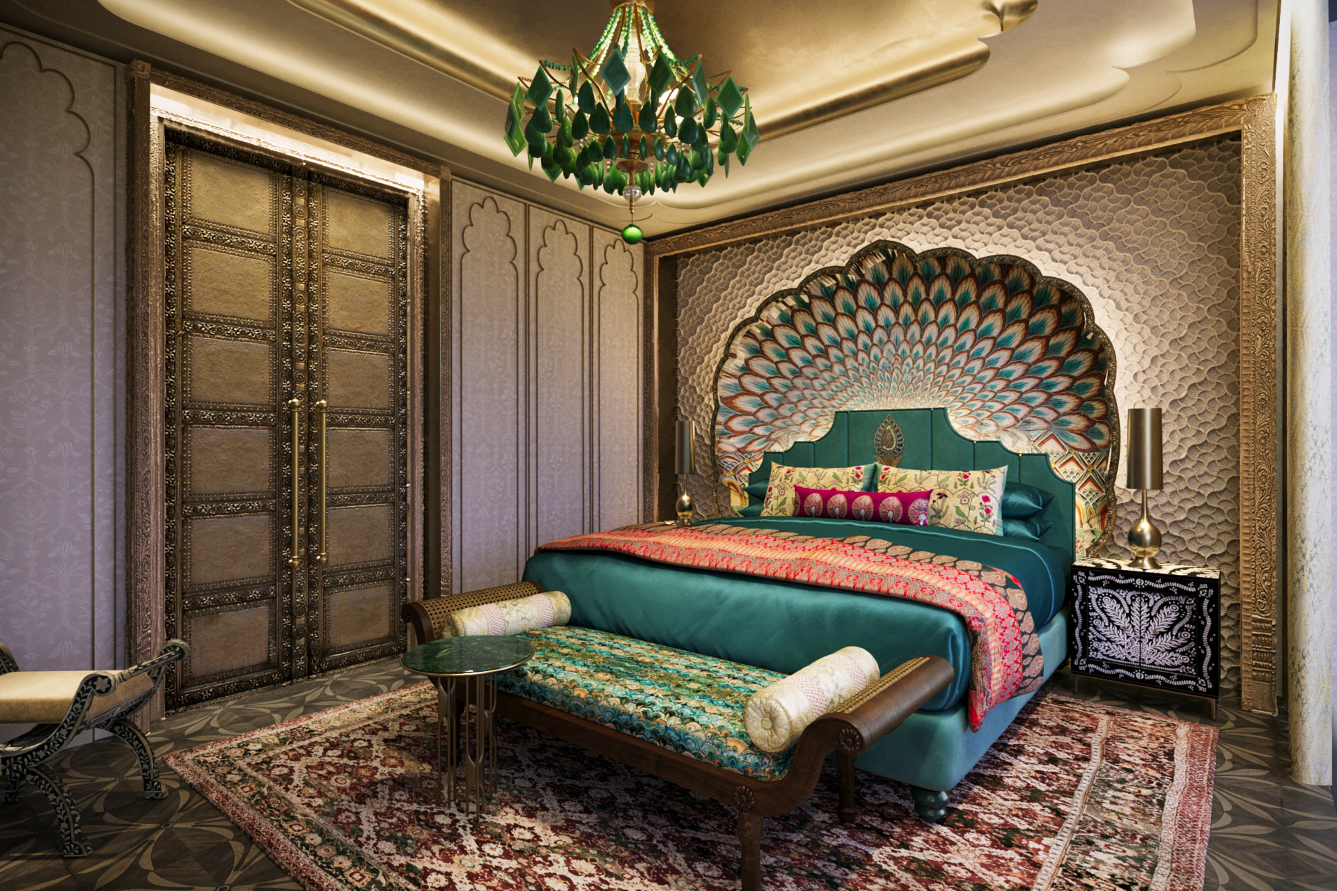 Burj Azizi – 75 Percent Concept_GR – India Bedroom Burj Azizi