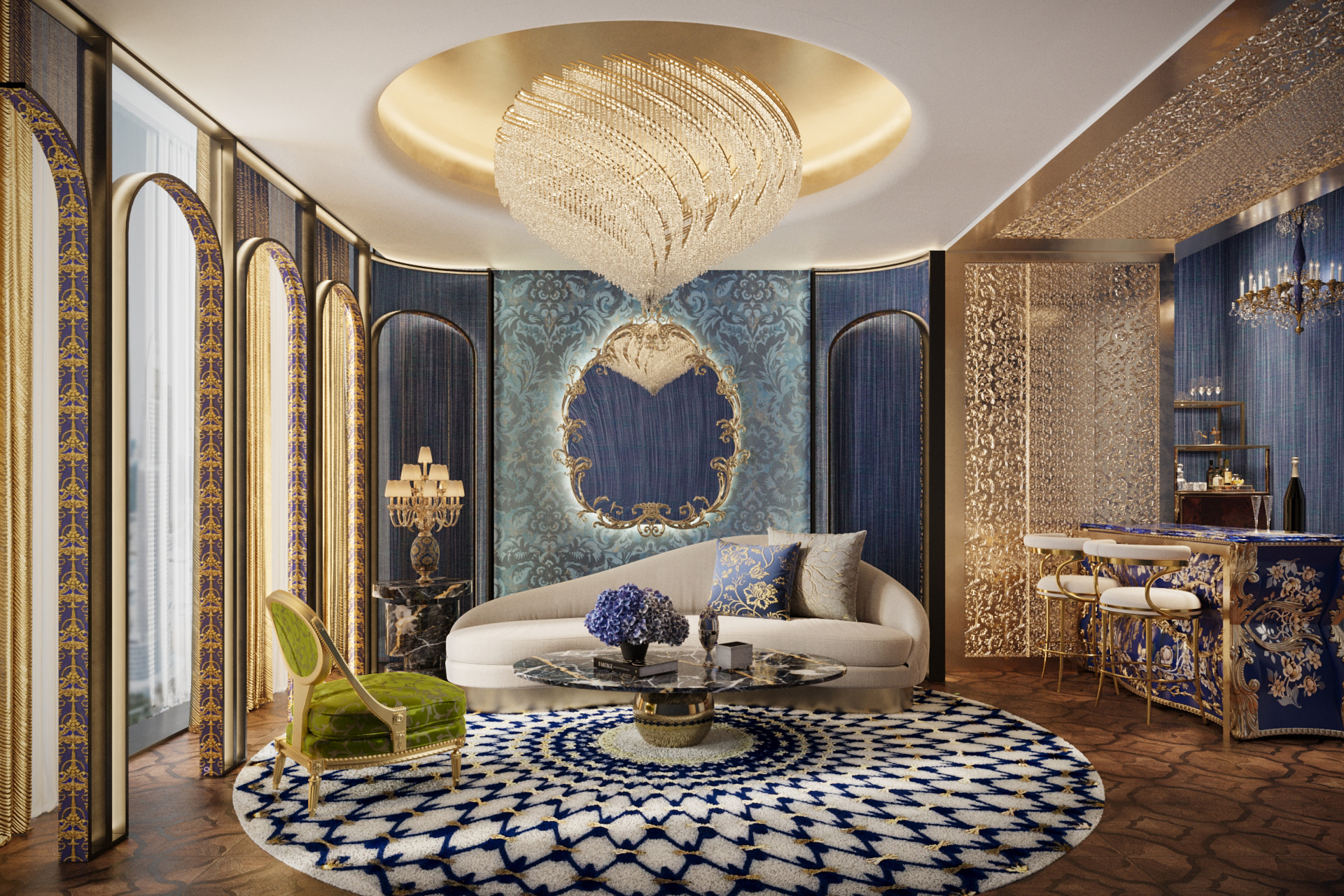 Burj Azizi – 75 Percent Concept_GR – Russia Living Burj Azizi
