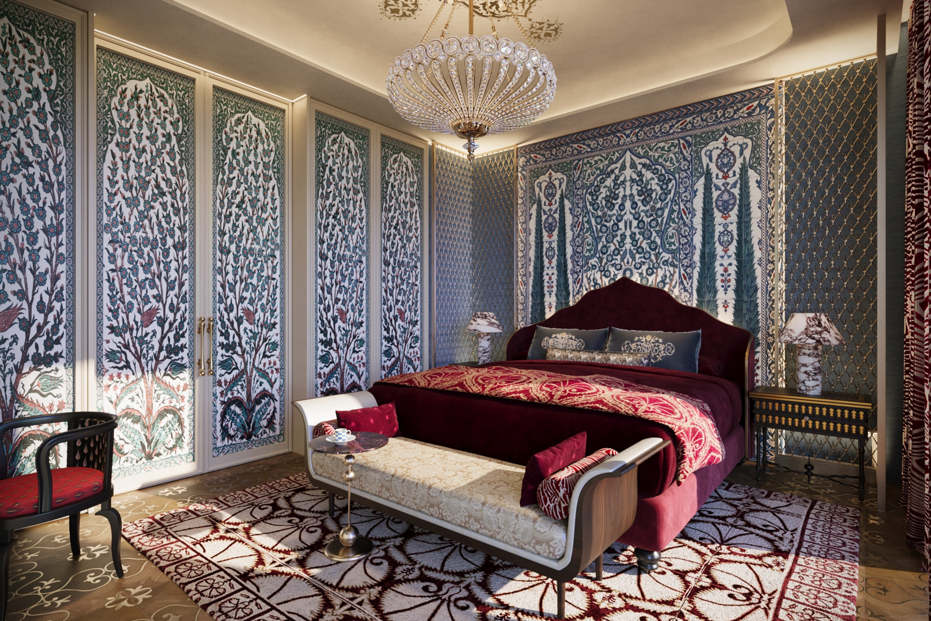 Burj Azizi – 75 Percent Concept_GR – Turkey Bedroom Burj Azizi