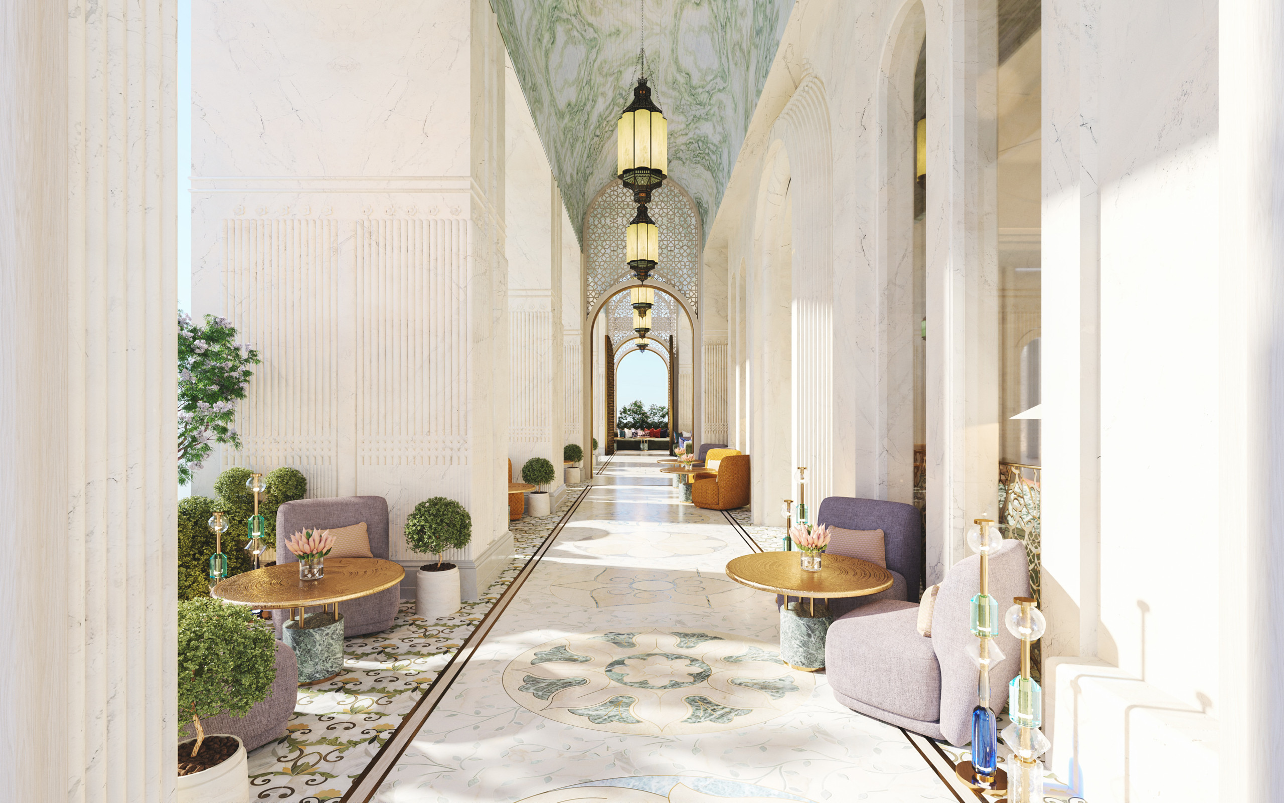 Burj Azizi – 75 Percent Concept_L000 – Loggia Opt A Burj Azizi
