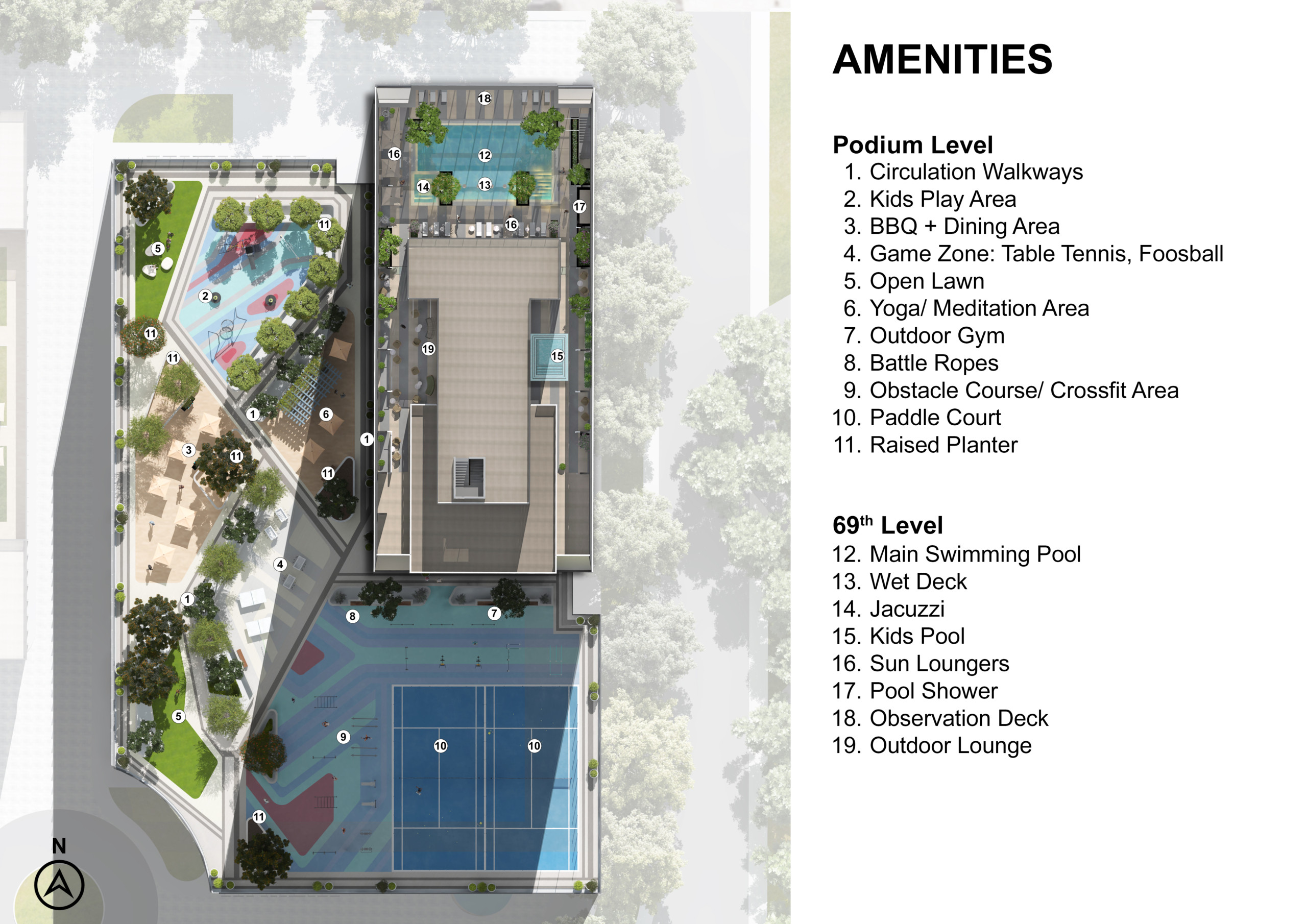 Amenities The Element