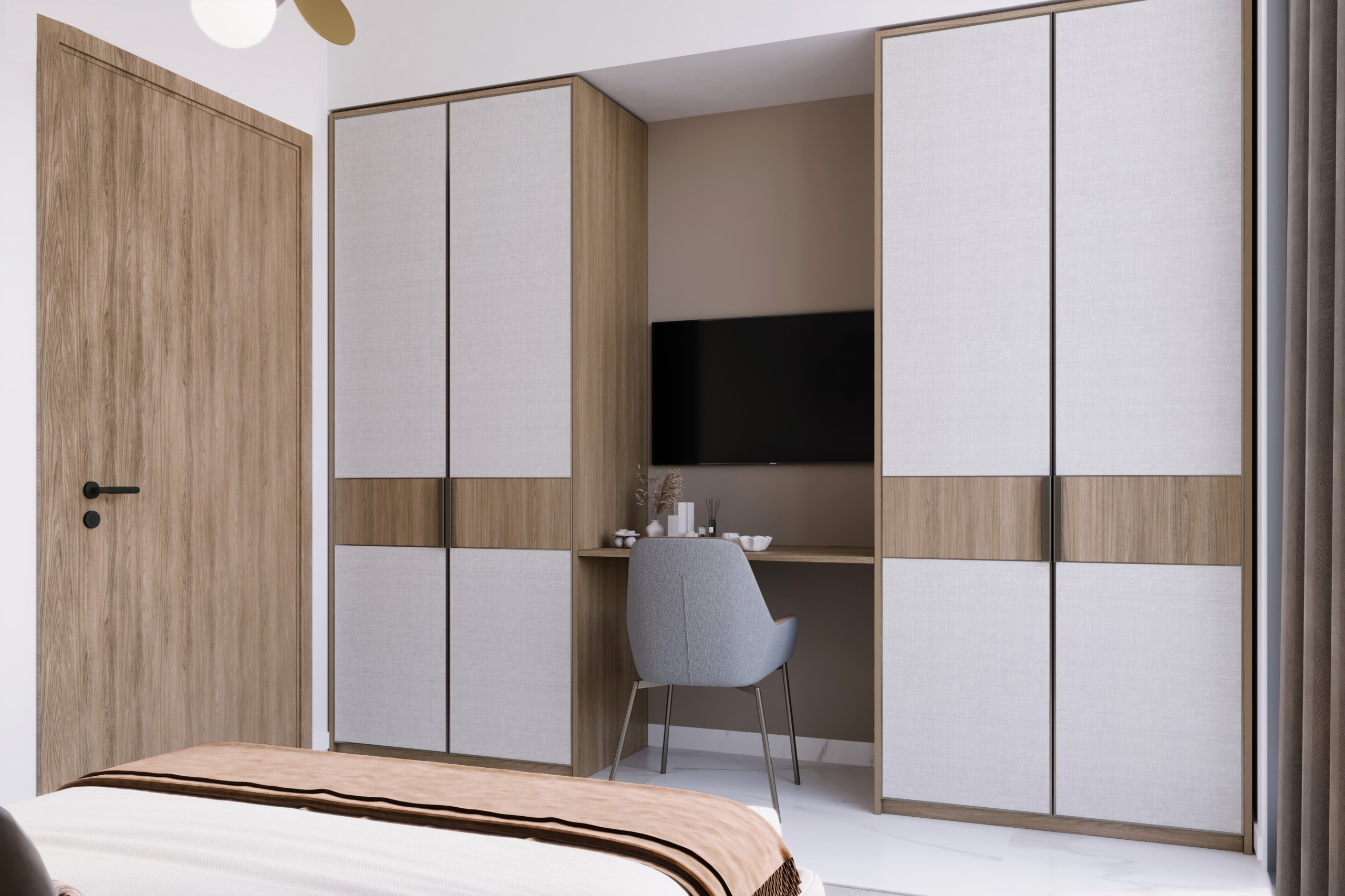 1BR BEDROOM (1) Azizi Milan