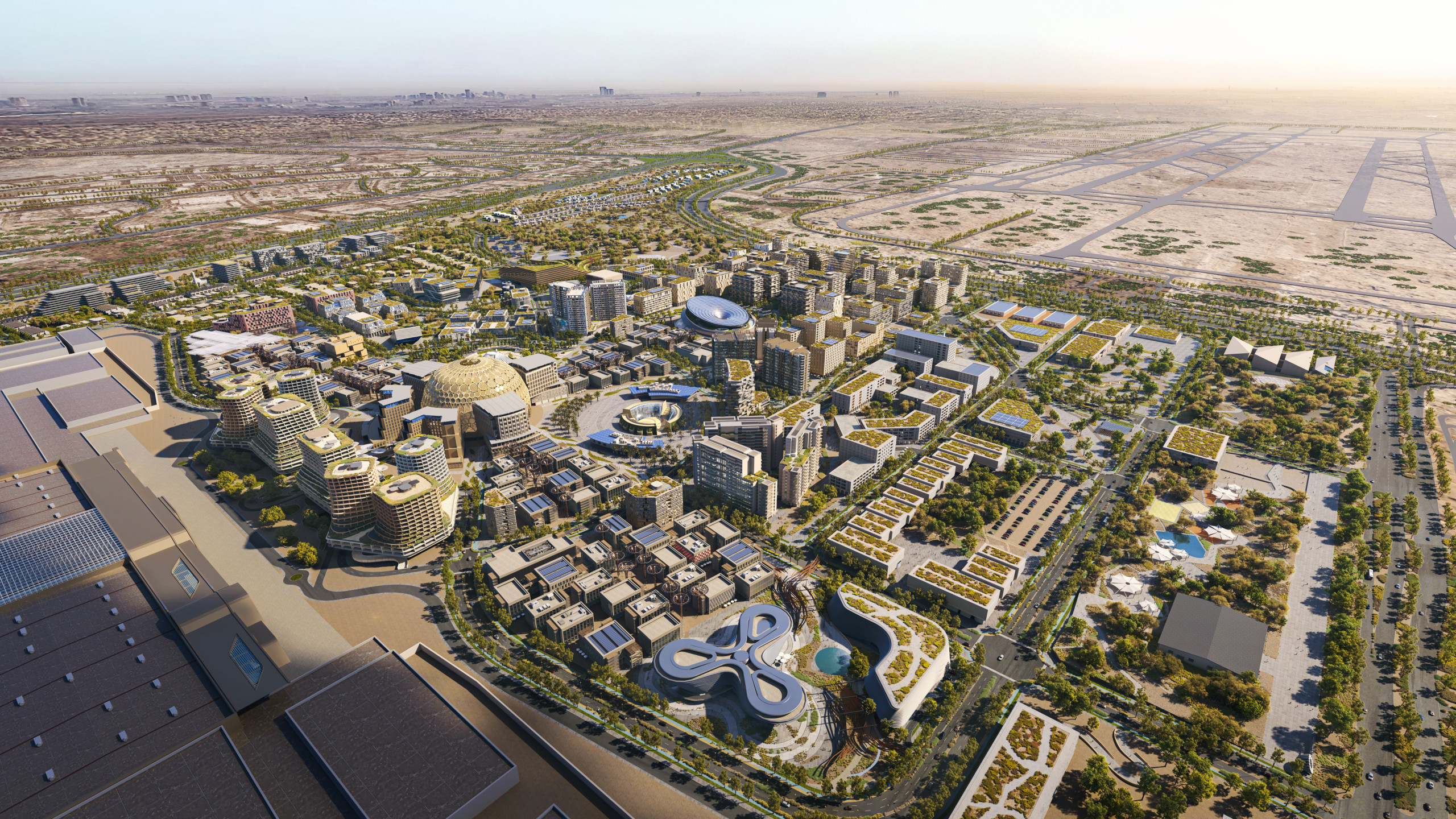 38_Aerial_UNStudio Sidr Residences