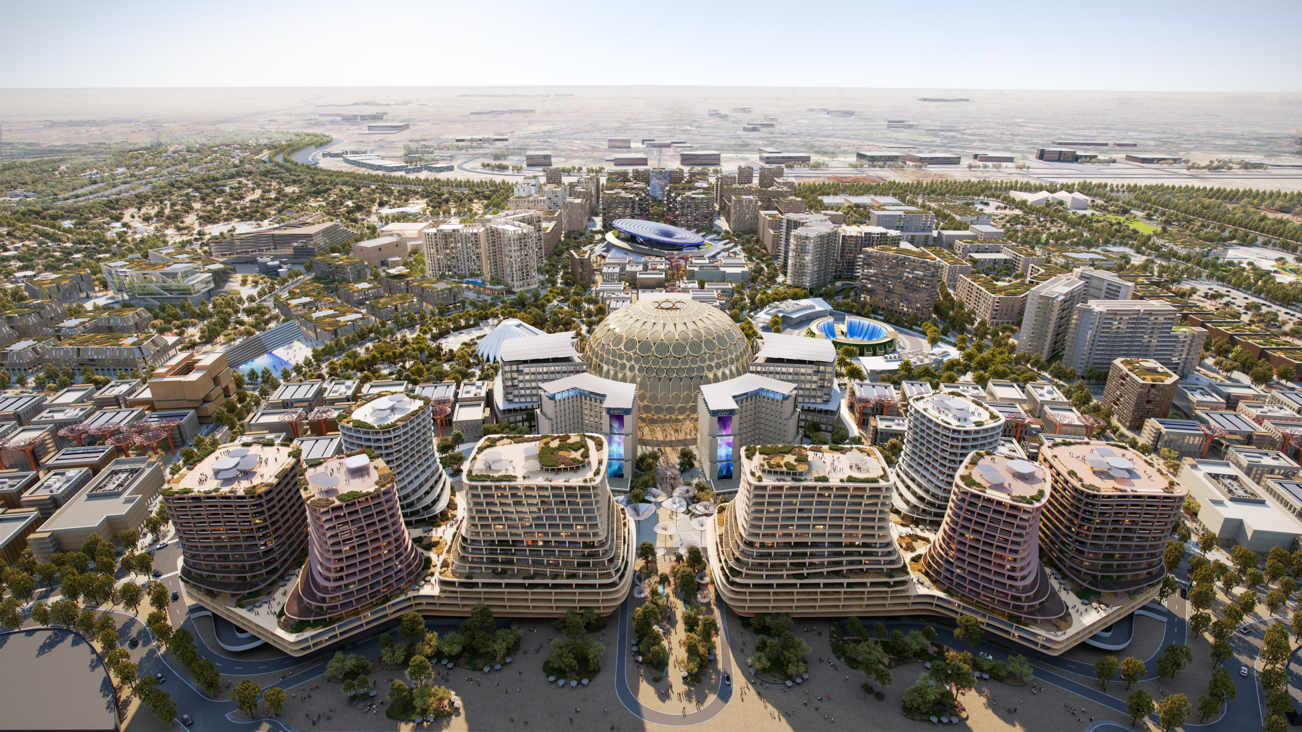 41_Aerial_UNStudio Sidr Residences
