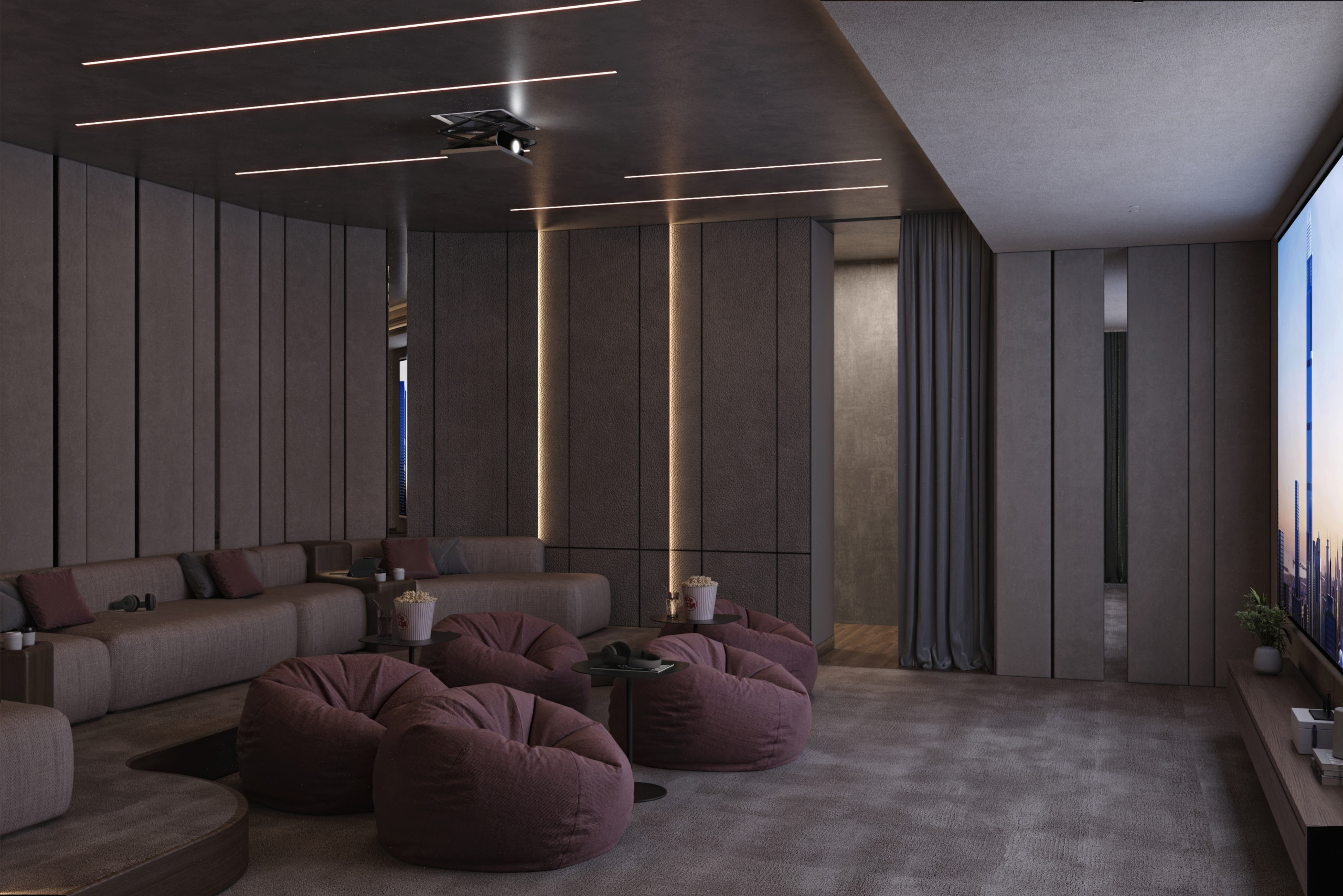 CINEMA ROOM_VIEW 2 Azizi Milan