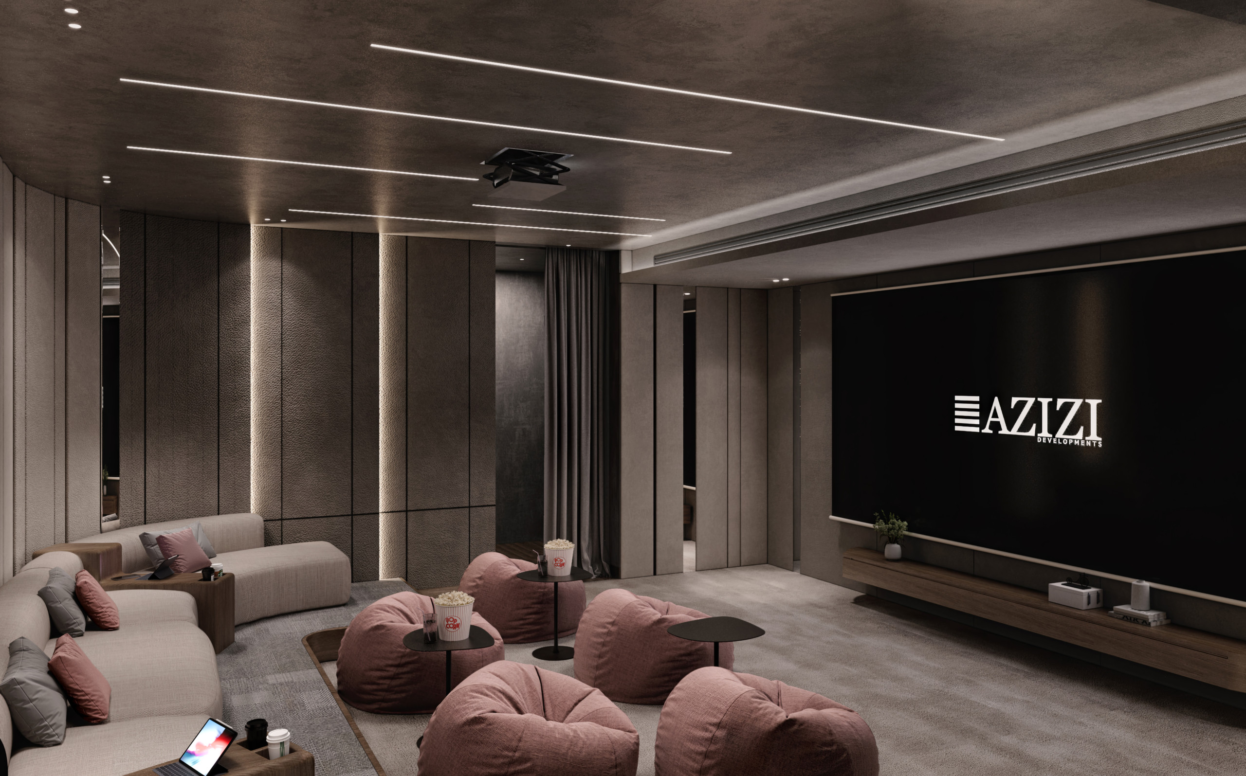 CINEMA ROOM_VIEW 3 Azizi Milan
