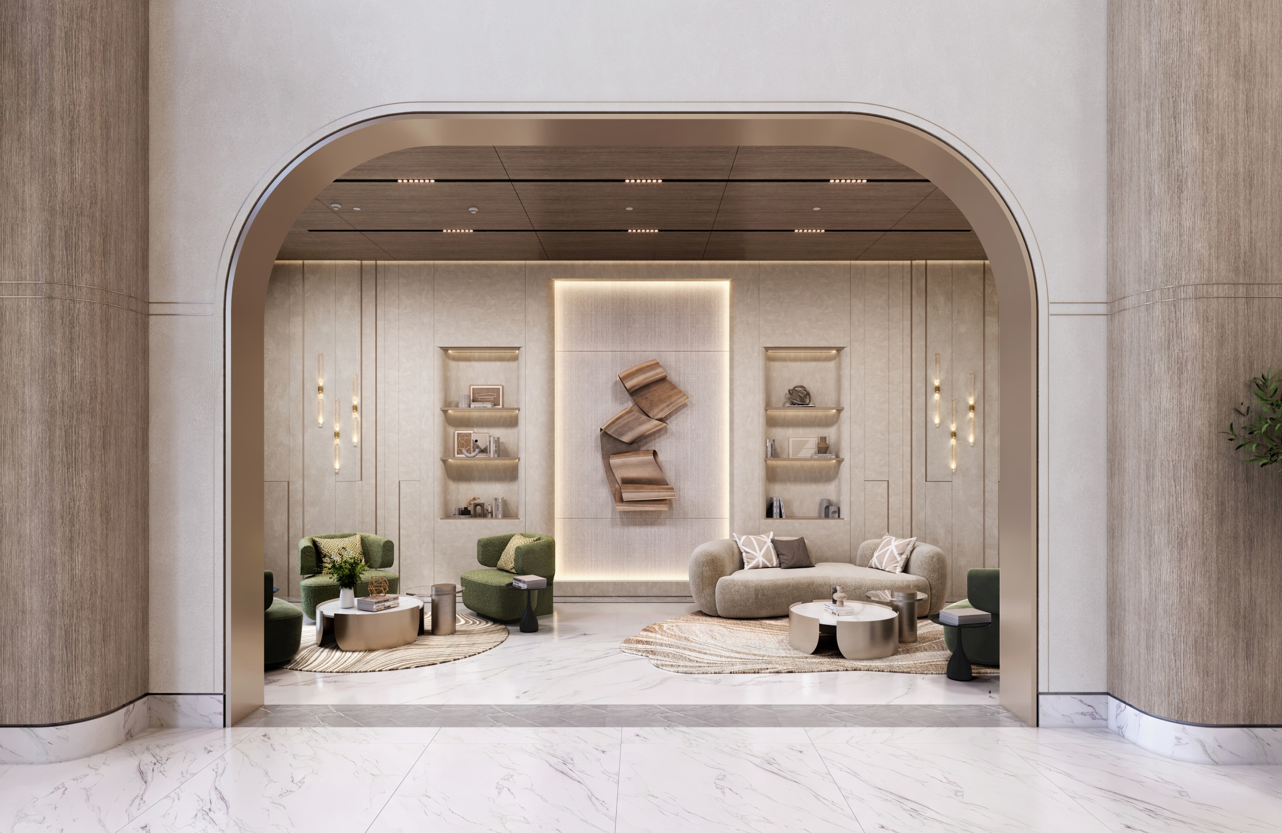 ENTRANCE LOBBY_VIEW 3 Azizi Milan