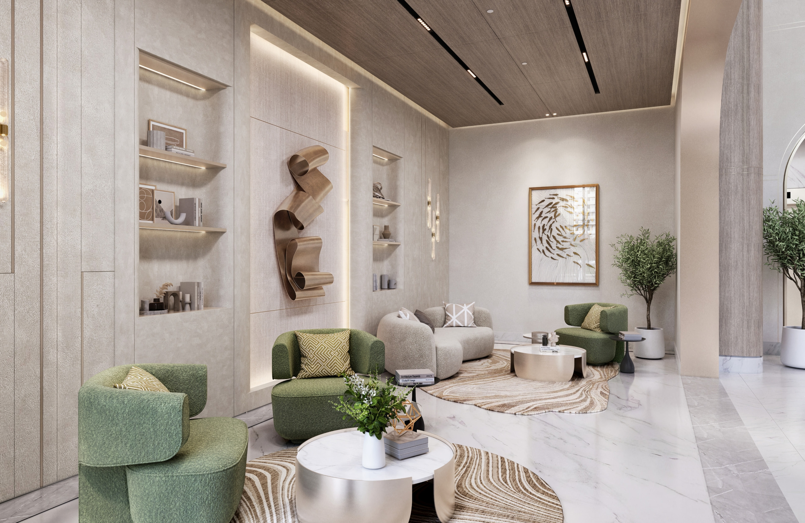 ENTRANCE LOBBY_VIEW 4 Azizi Milan