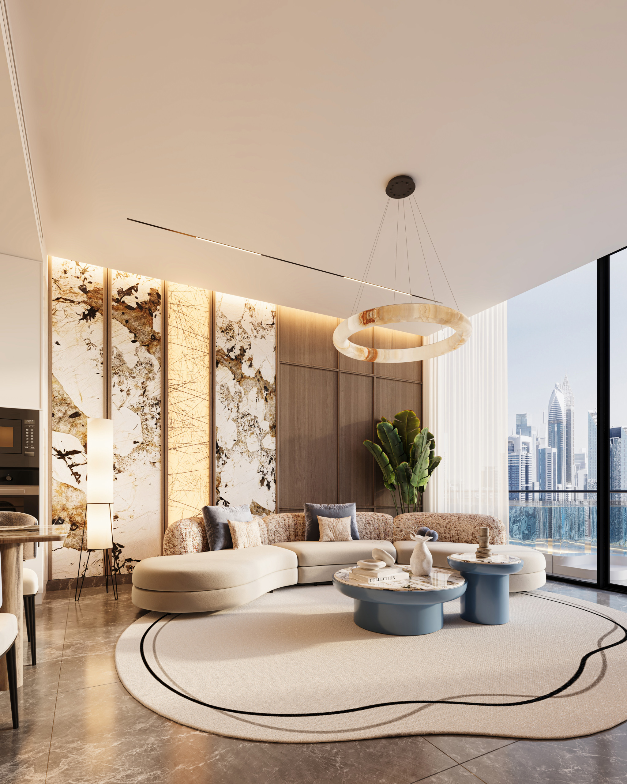 1bhk living&dinning ( dic 2 ) Samana Hills South 2