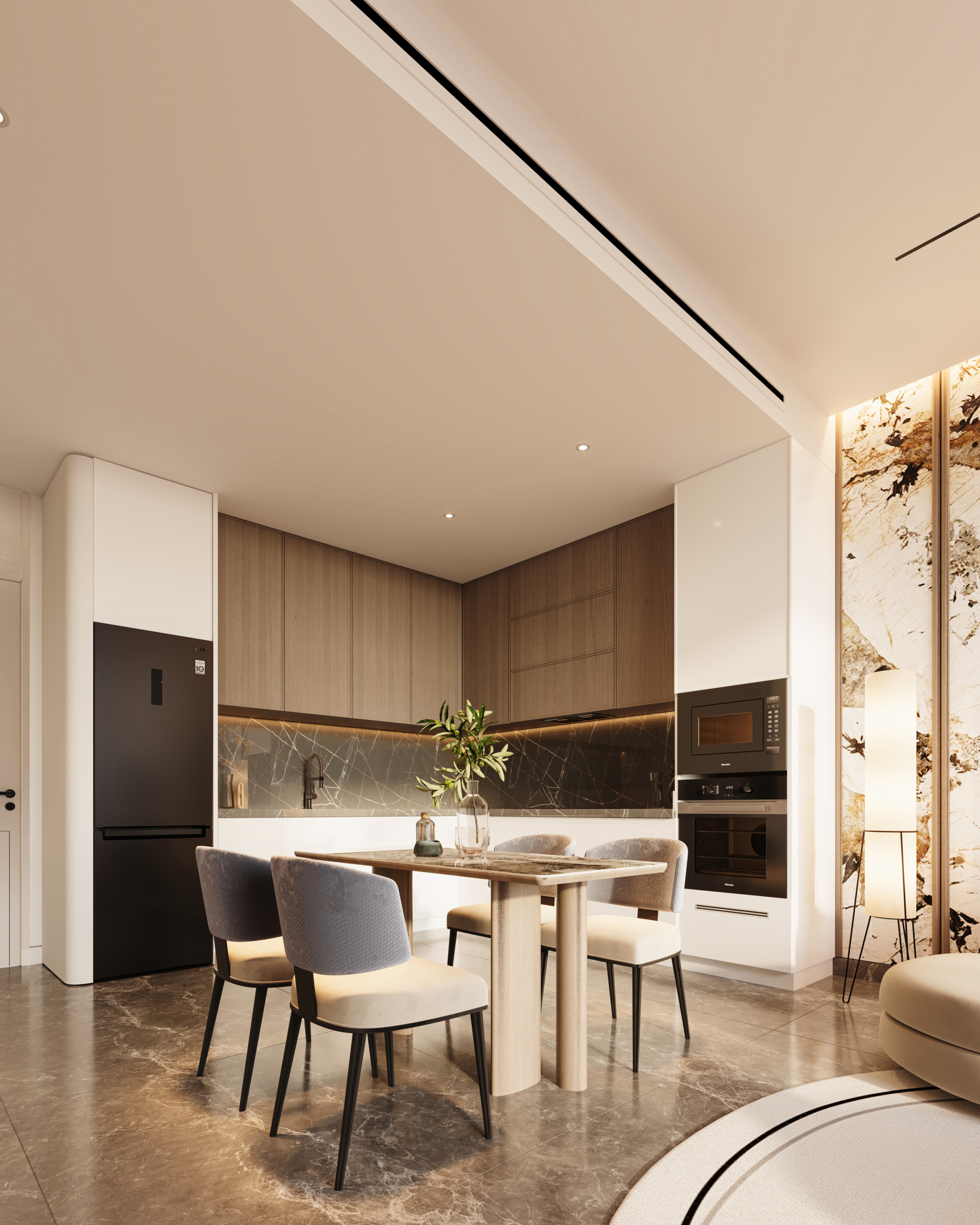 1bhk living&dinning ( dic 2 )3 Samana Hills South 2