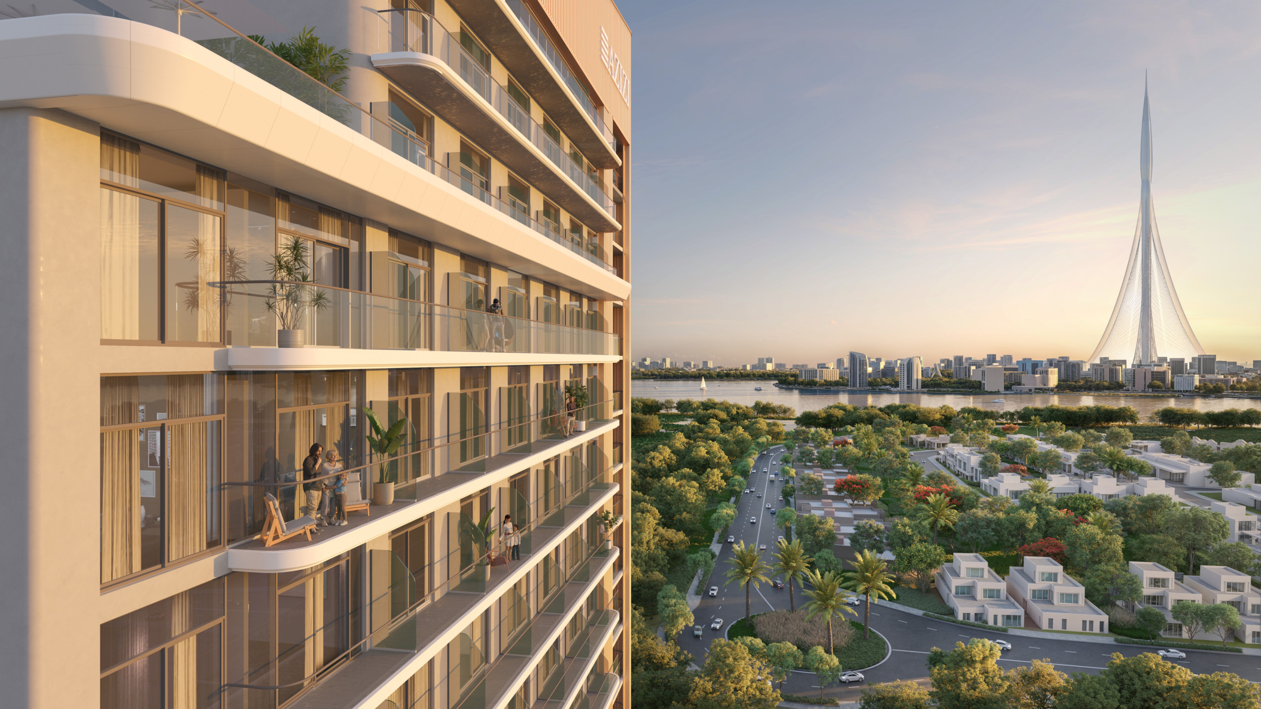 Jadaf Res Plot 12&13_BuidingView_Option02 Azizi David