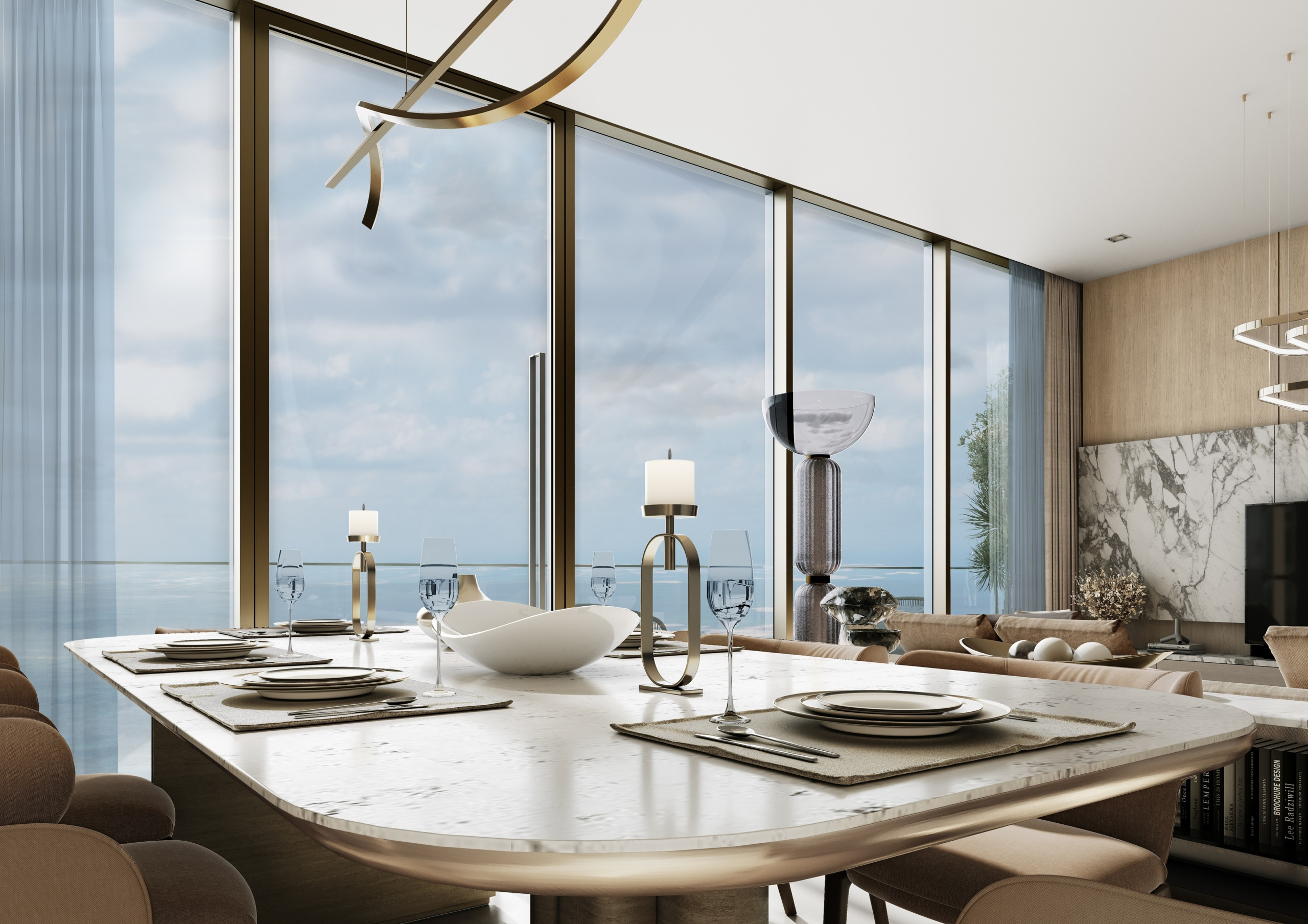 J-Living Dining 3 1 Sobha Skyparks