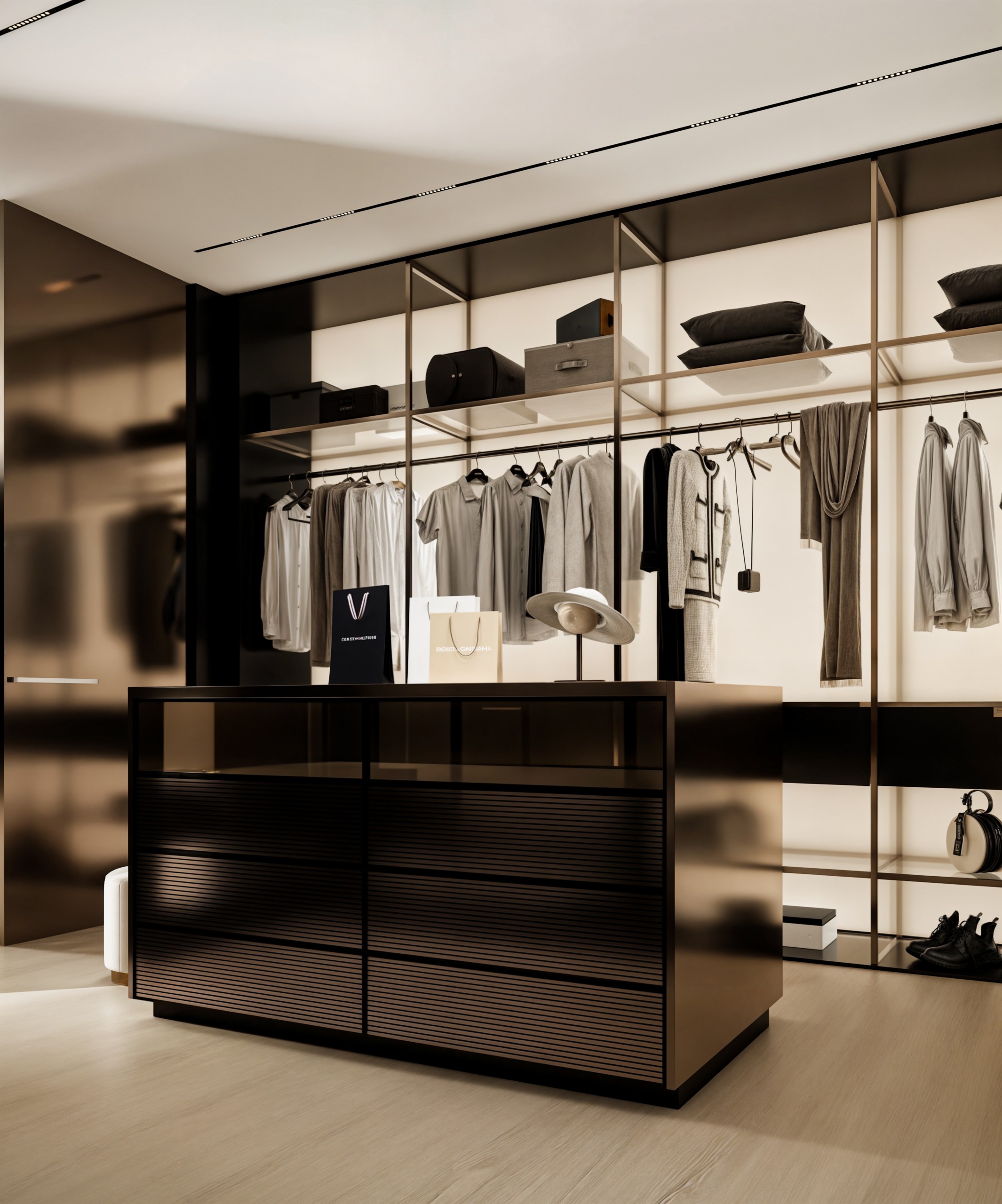 Master Closet OMORIA Private Residences