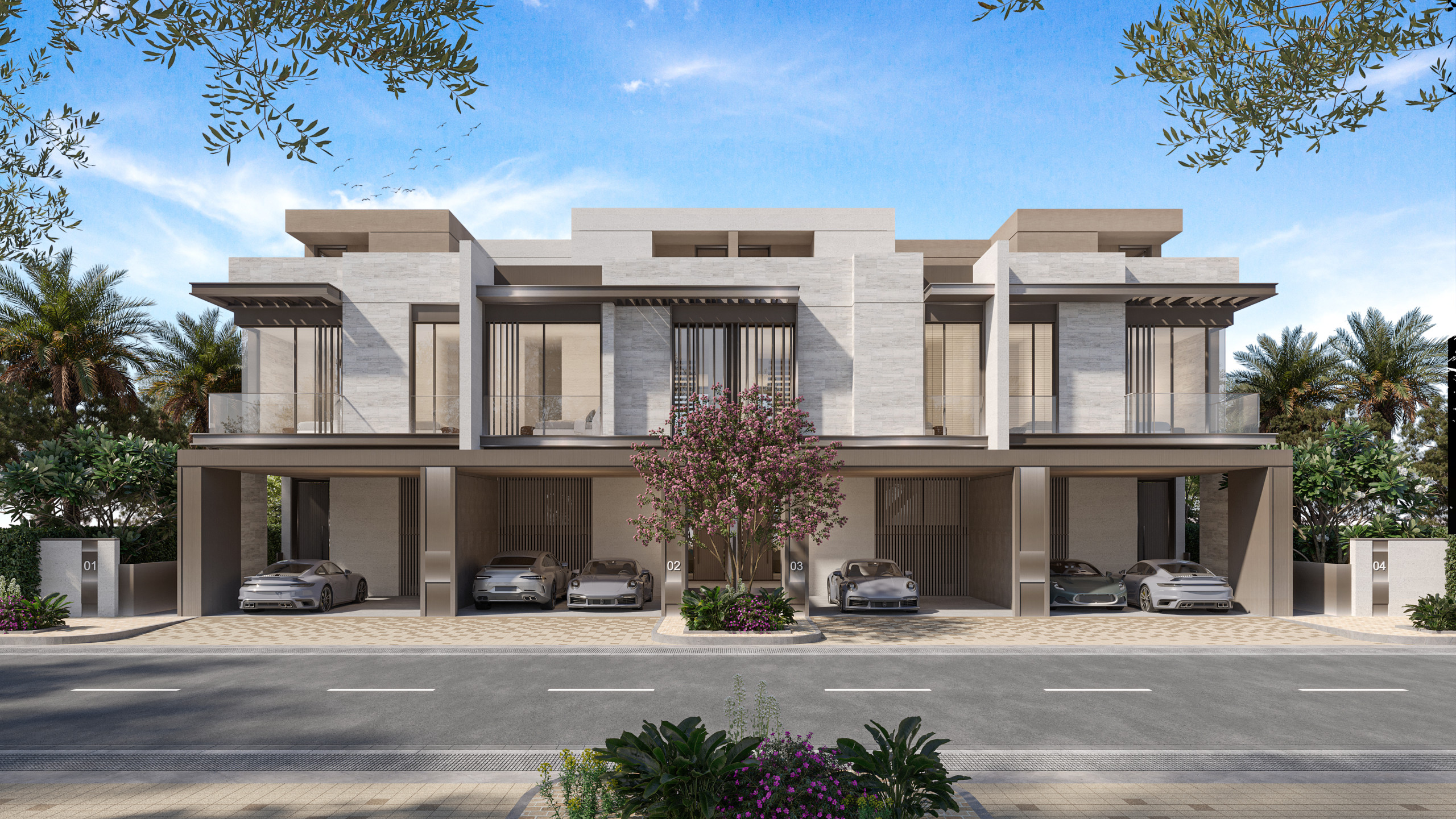 Nad Al Sheba Gardens Phase 11 Ext 3BR TH1 Street Nad Al Sheba Gardens Phase 11