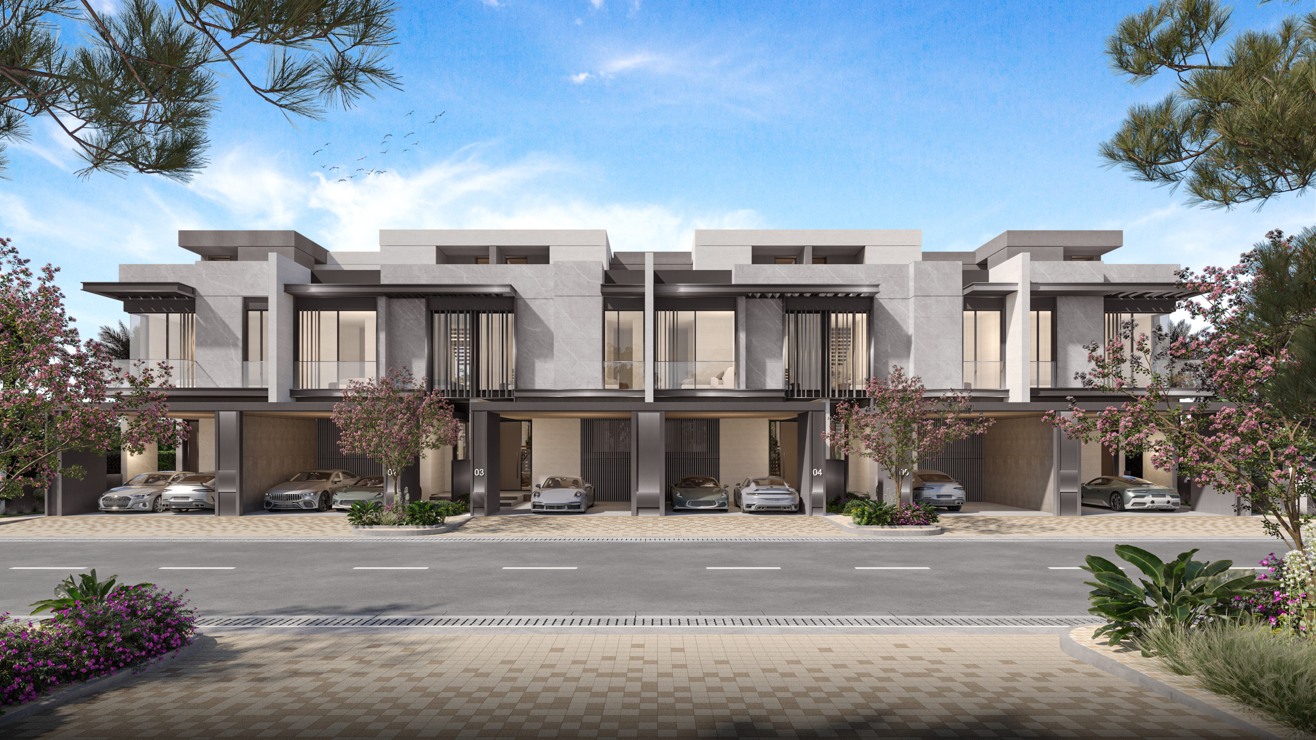 Nad Al Sheba Gardens Phase 11 Ext 3BR TH2 GREY-STREET Nad Al Sheba Gardens Phase 11