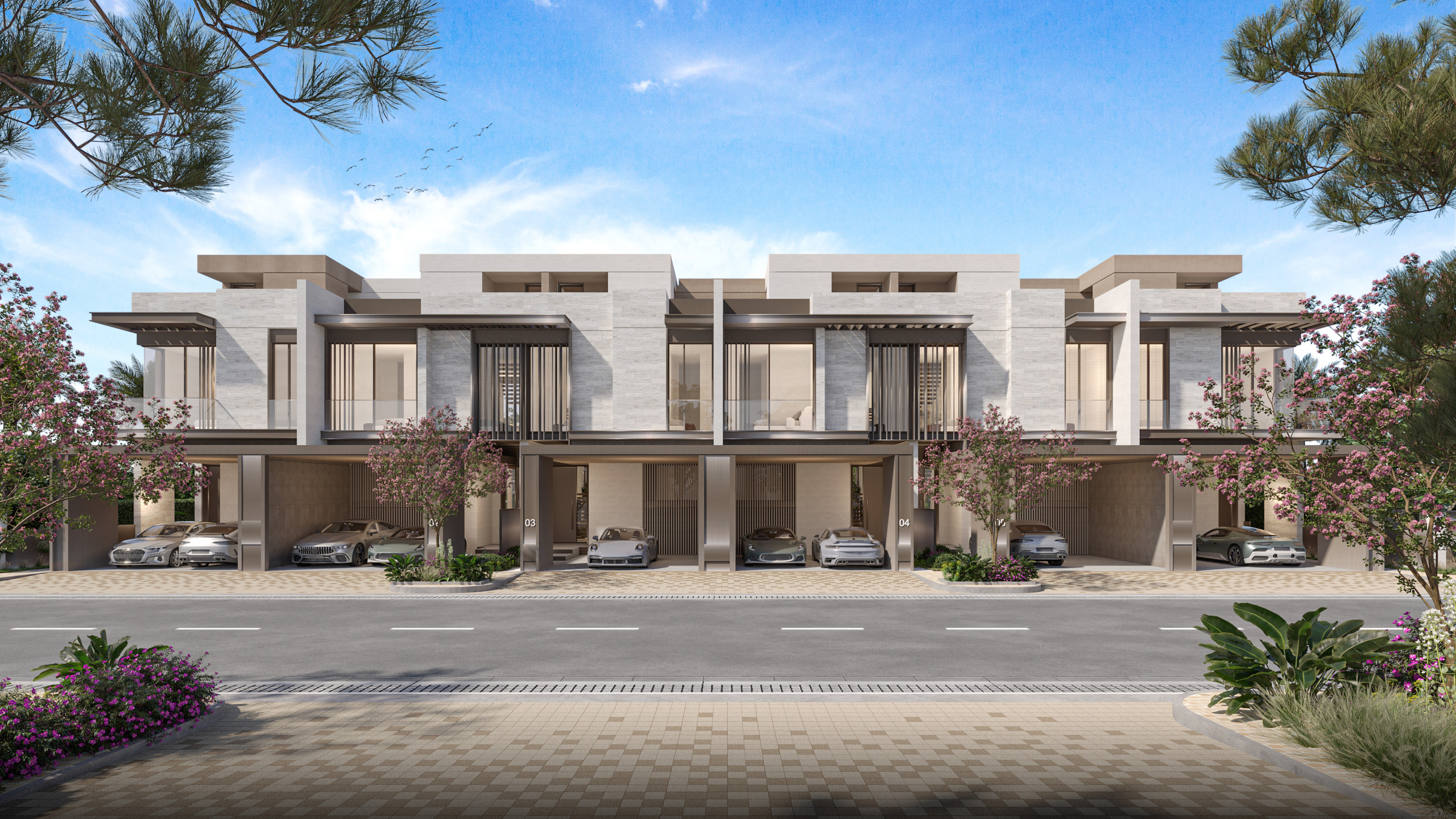 Nad Al Sheba Gardens Phase 11 Ext 3BR TH2 Street Nad Al Sheba Gardens Phase 11