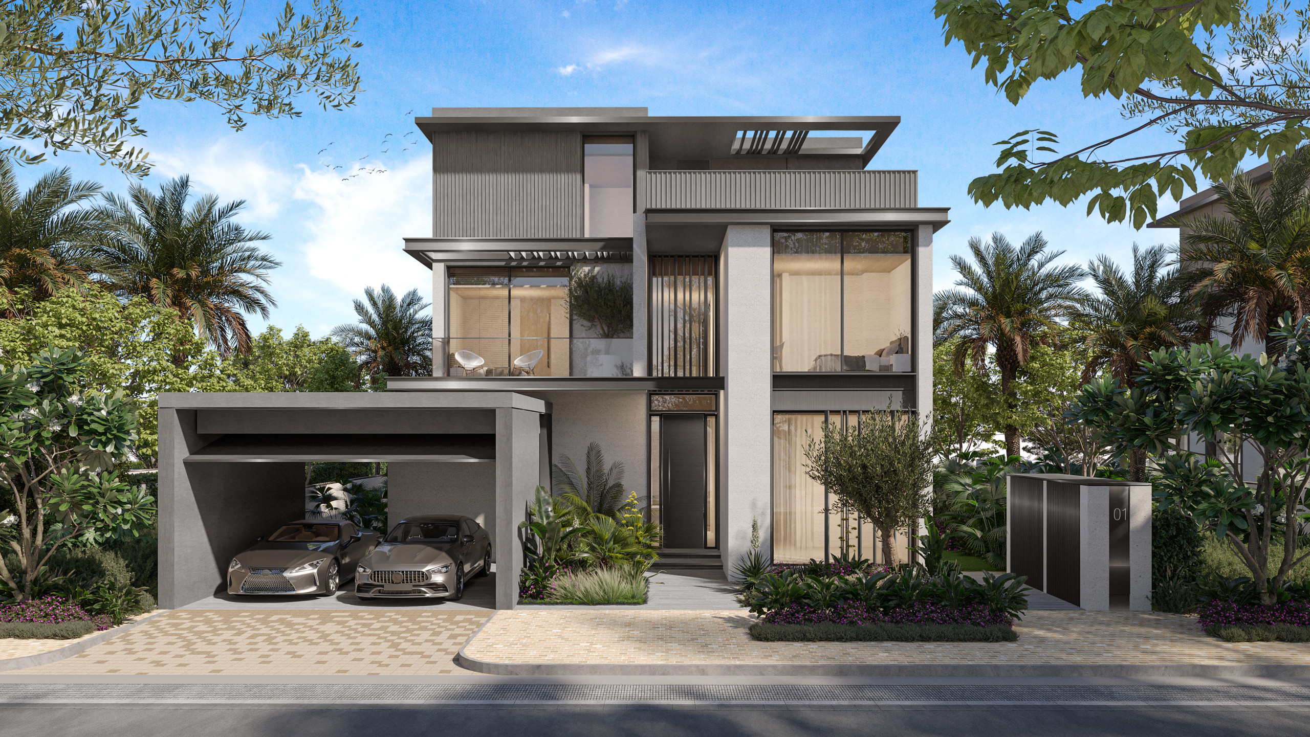 Nad Al Sheba Gardens Phase 11 Ext 4BR GREY-STREET Nad Al Sheba Gardens Phase 11