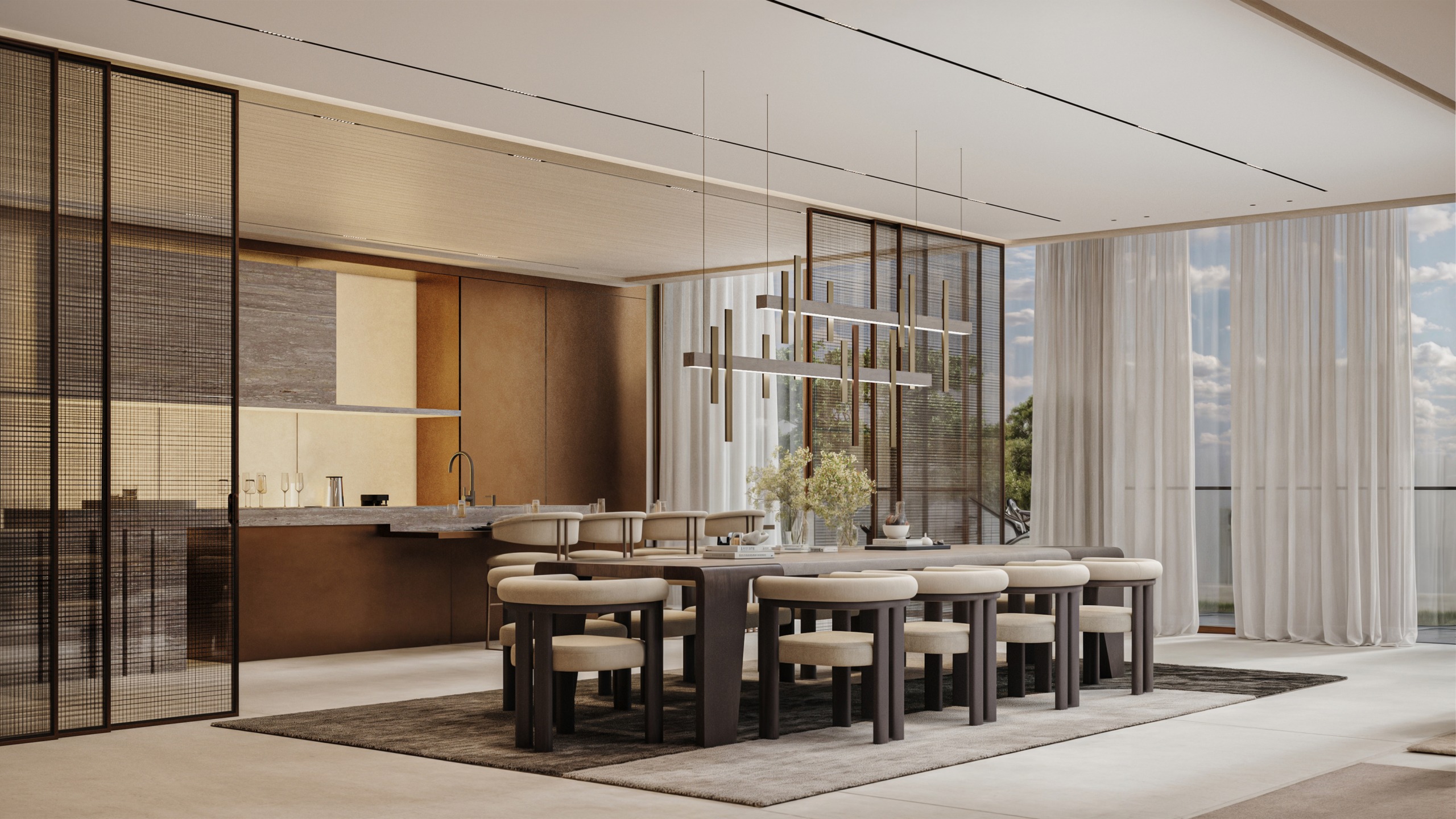 Penthouse Dining OMORIA Private Residences