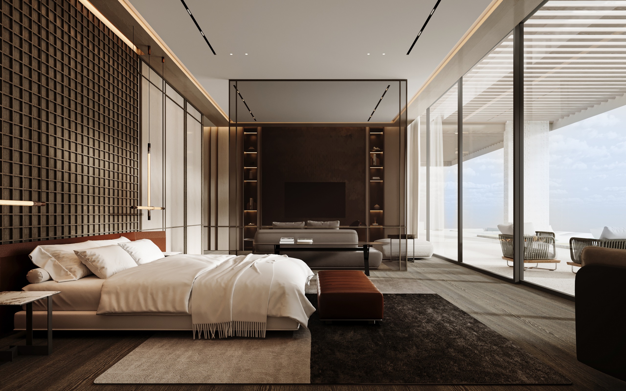 Penthouse Master Bedroom 2 OMORIA Private Residences