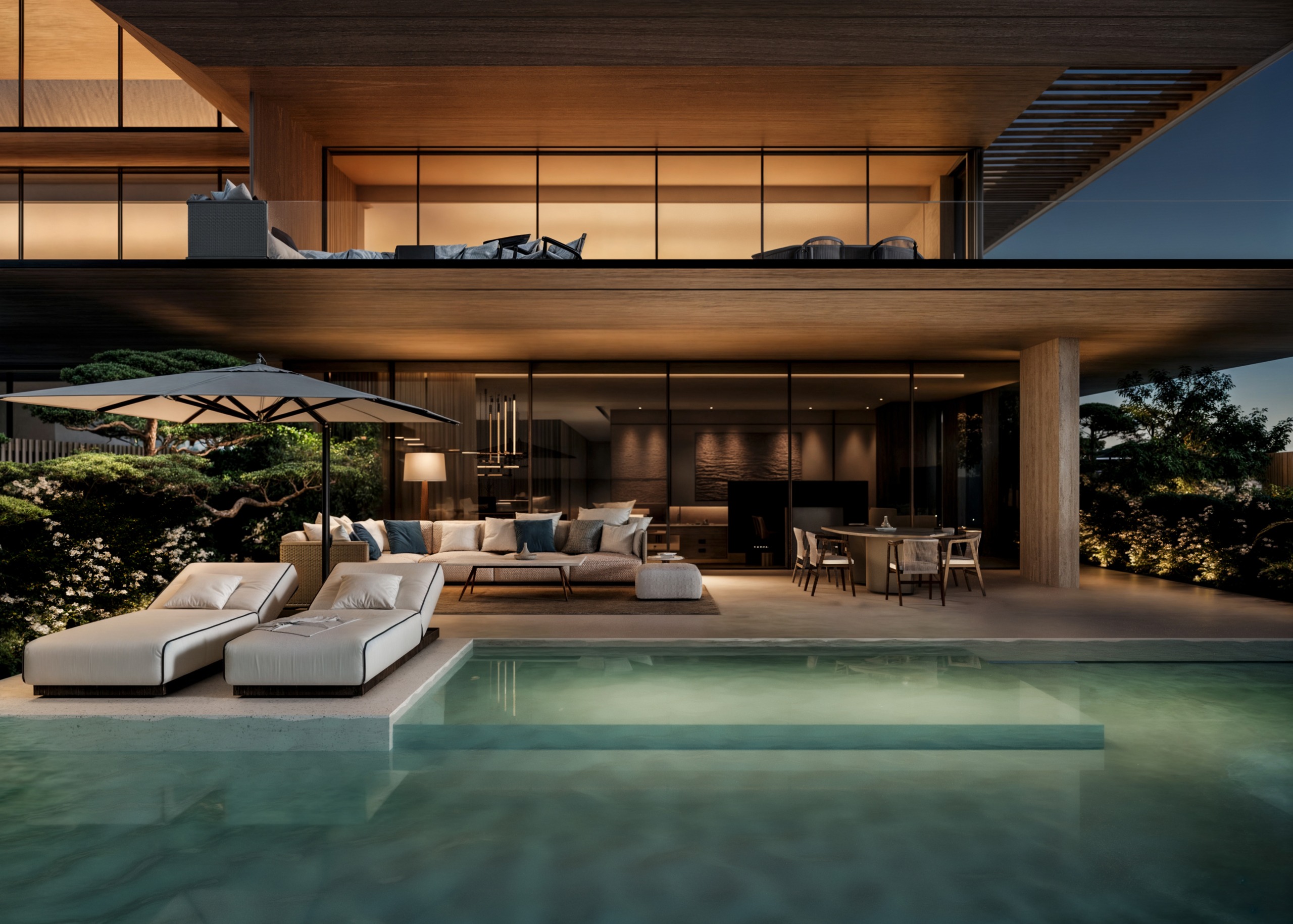 Signature 4 Bedroom with Pool – Terrace OMORIA Private Residences