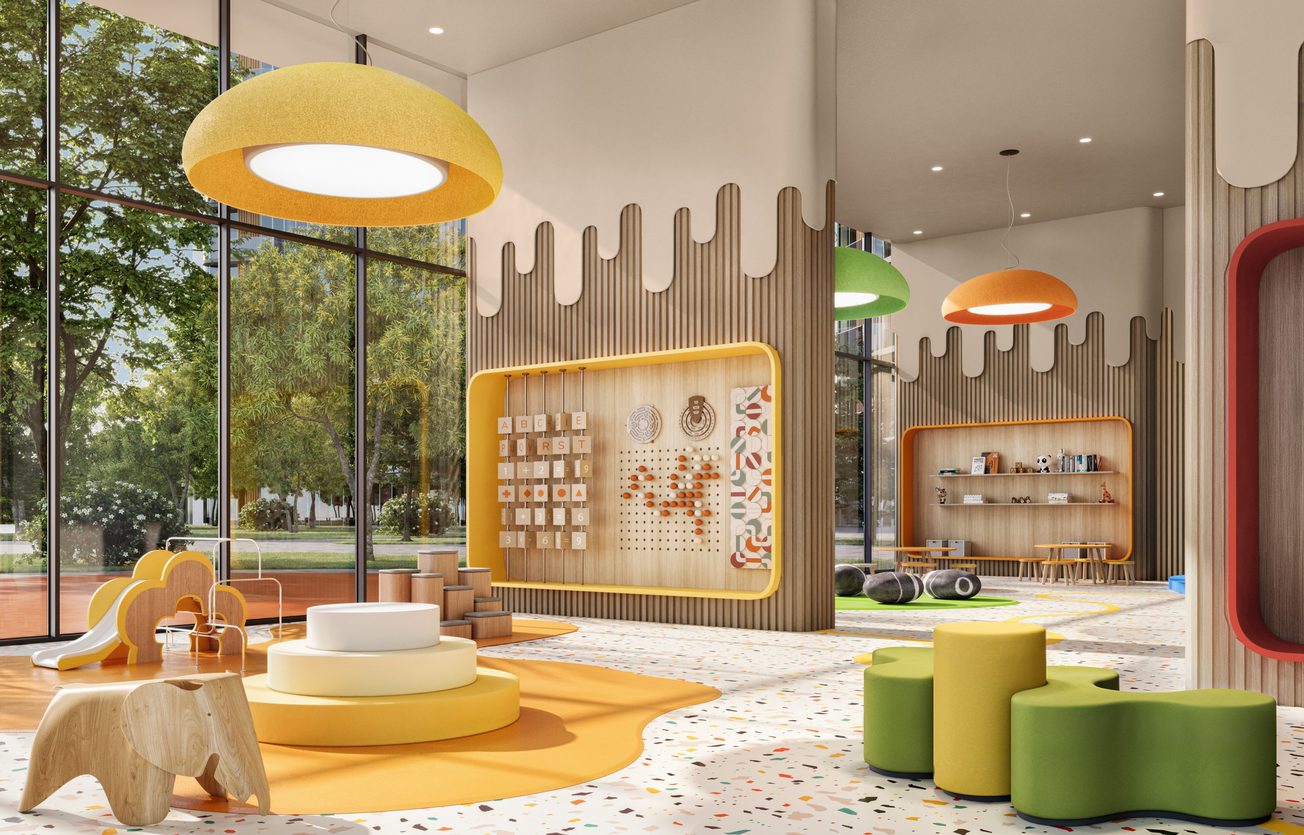 The Edit at d3 Amenity Kids Club The Edit at d3