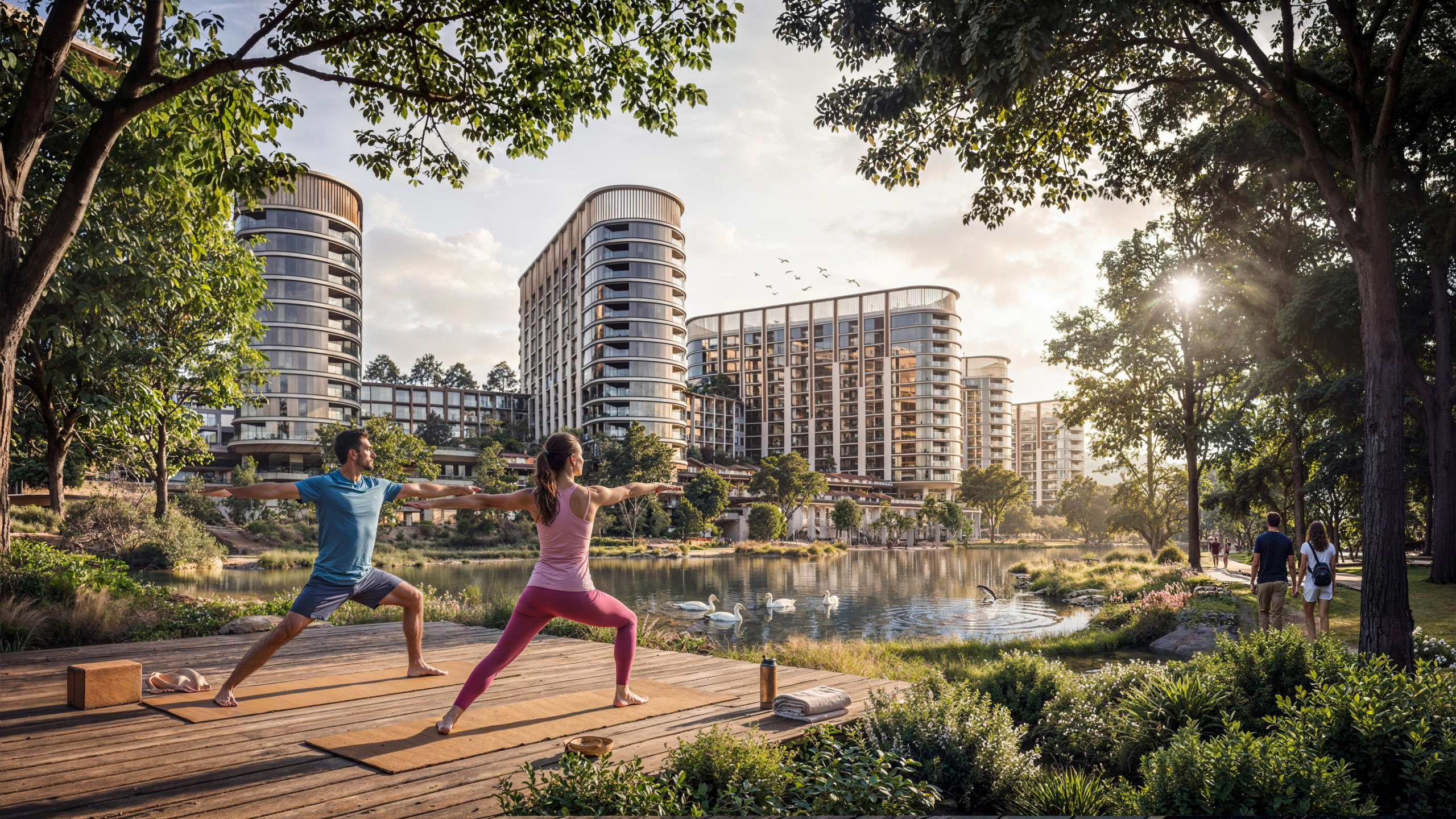 03 – Green Spine YOGA The Brooks at Sobha Sanctuary