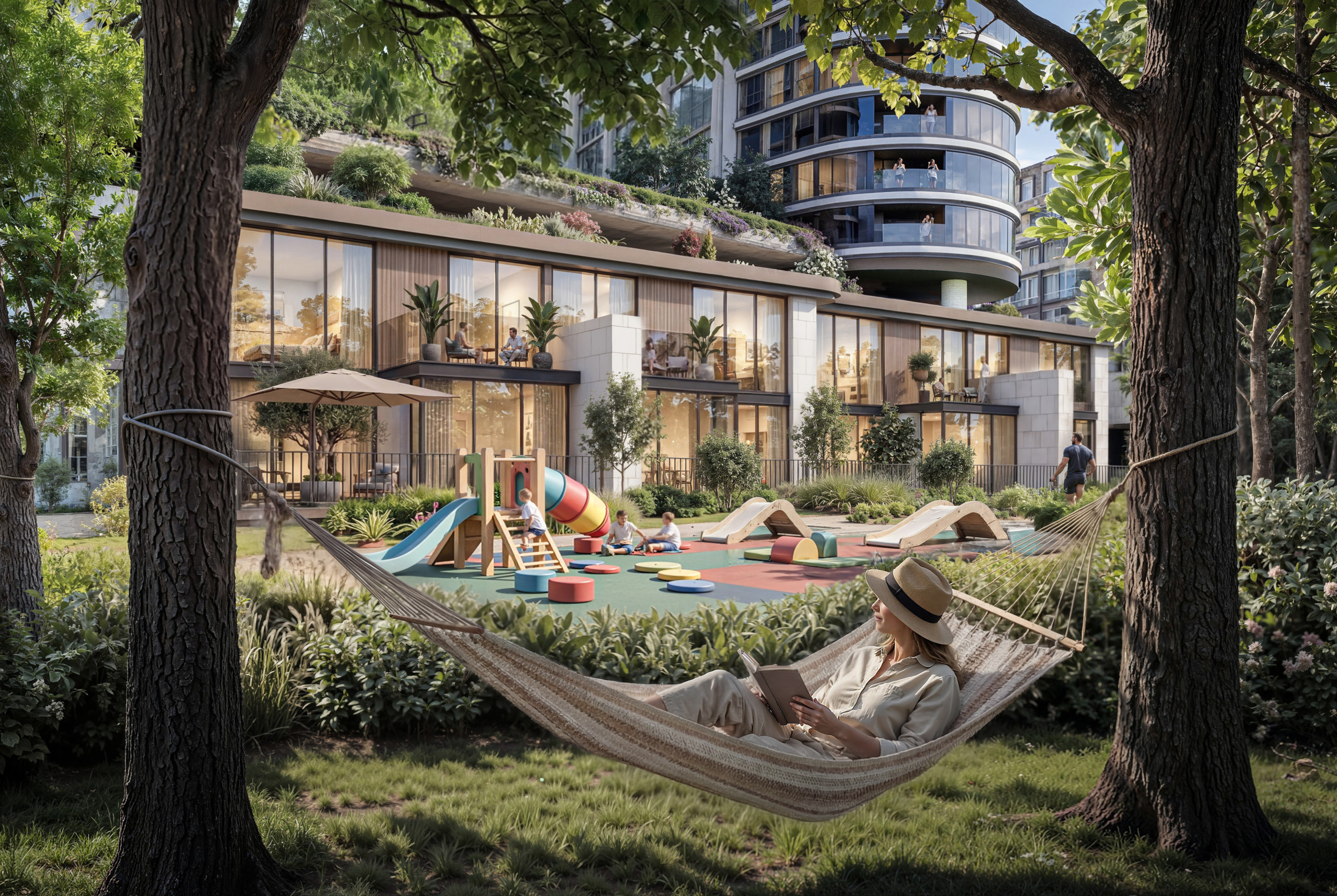05 – TownHouse park view 04 The Brooks at Sobha Sanctuary