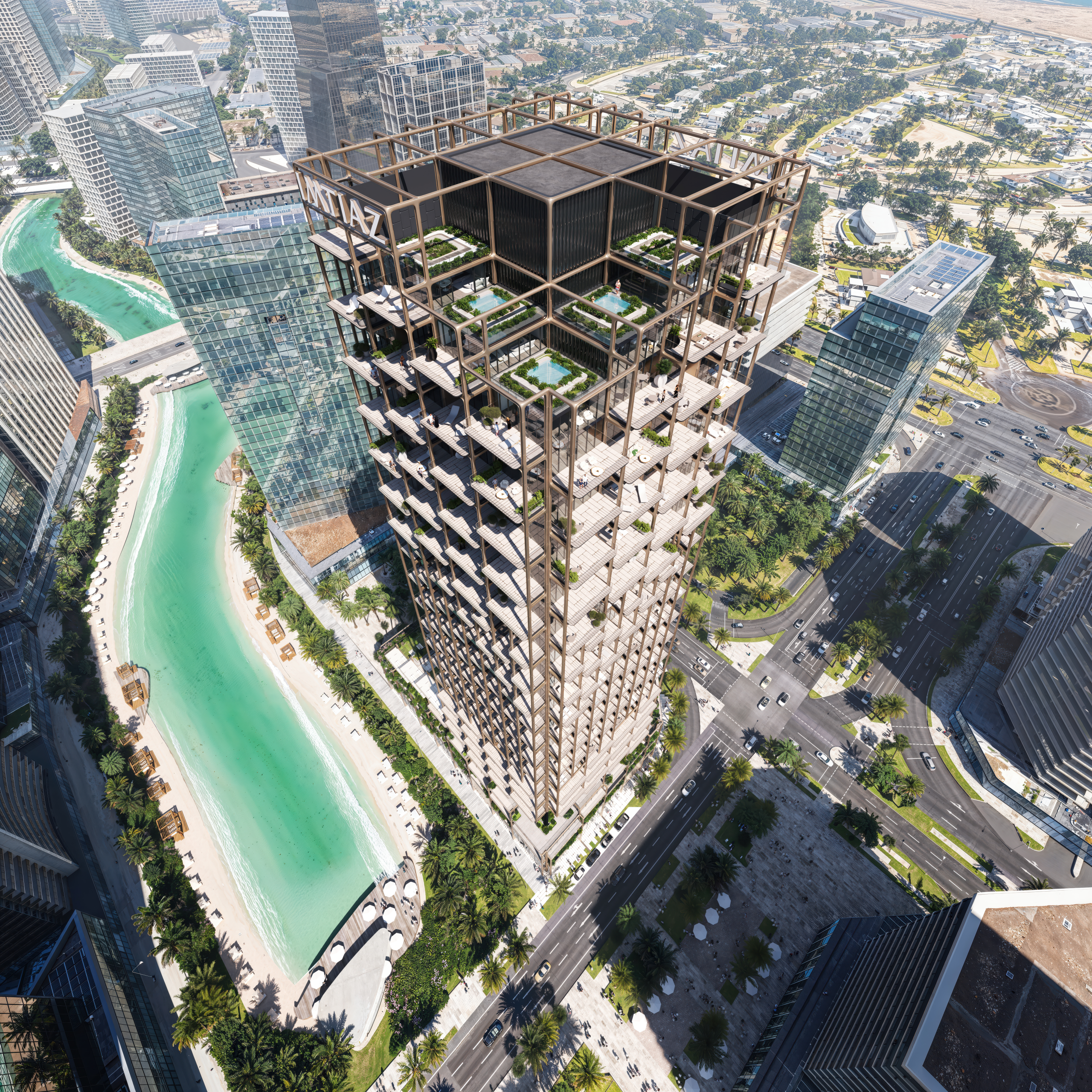 06 Aerial Lagoon 8k The Symphony