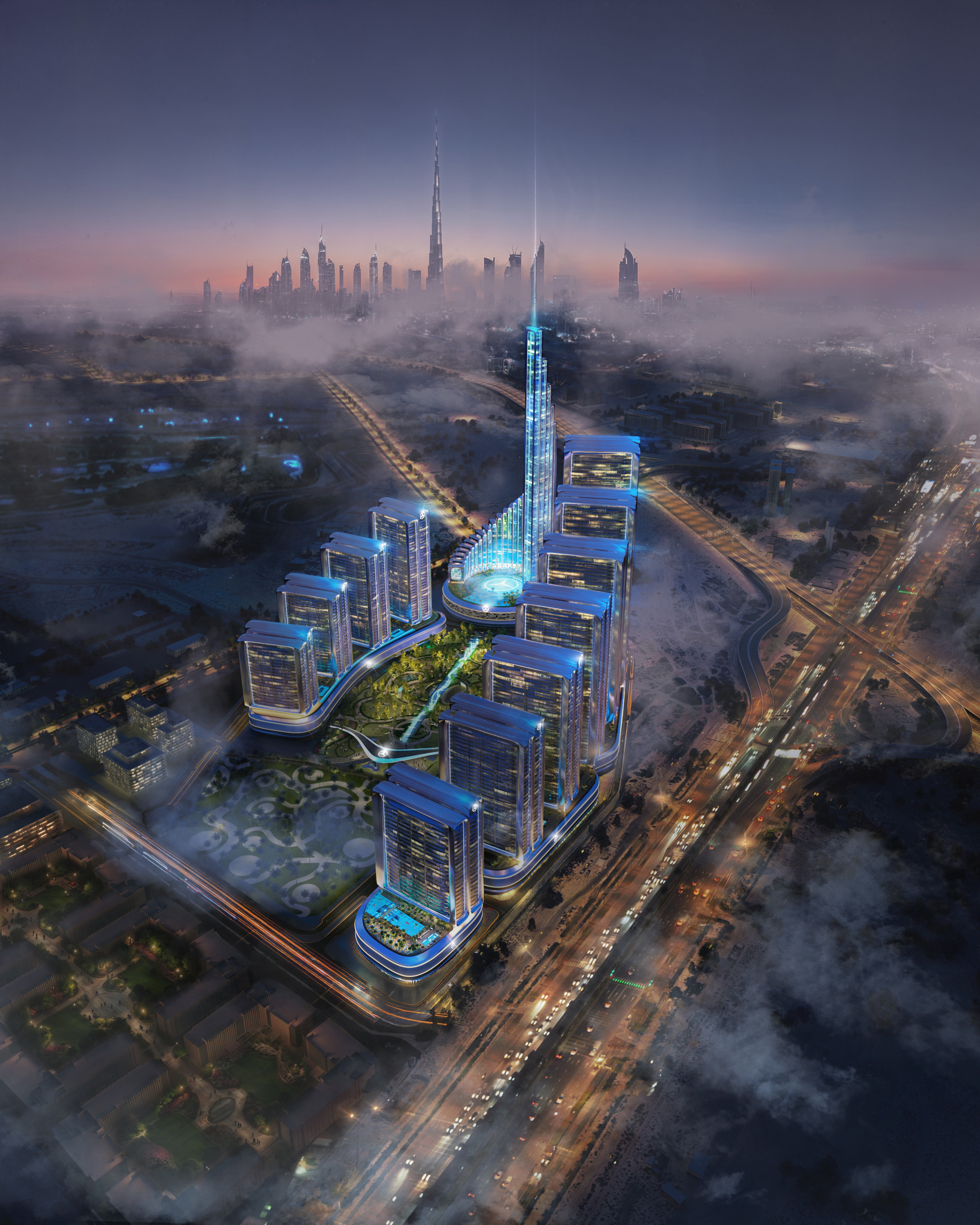 Mercedes-Benz Places – Binghatti City