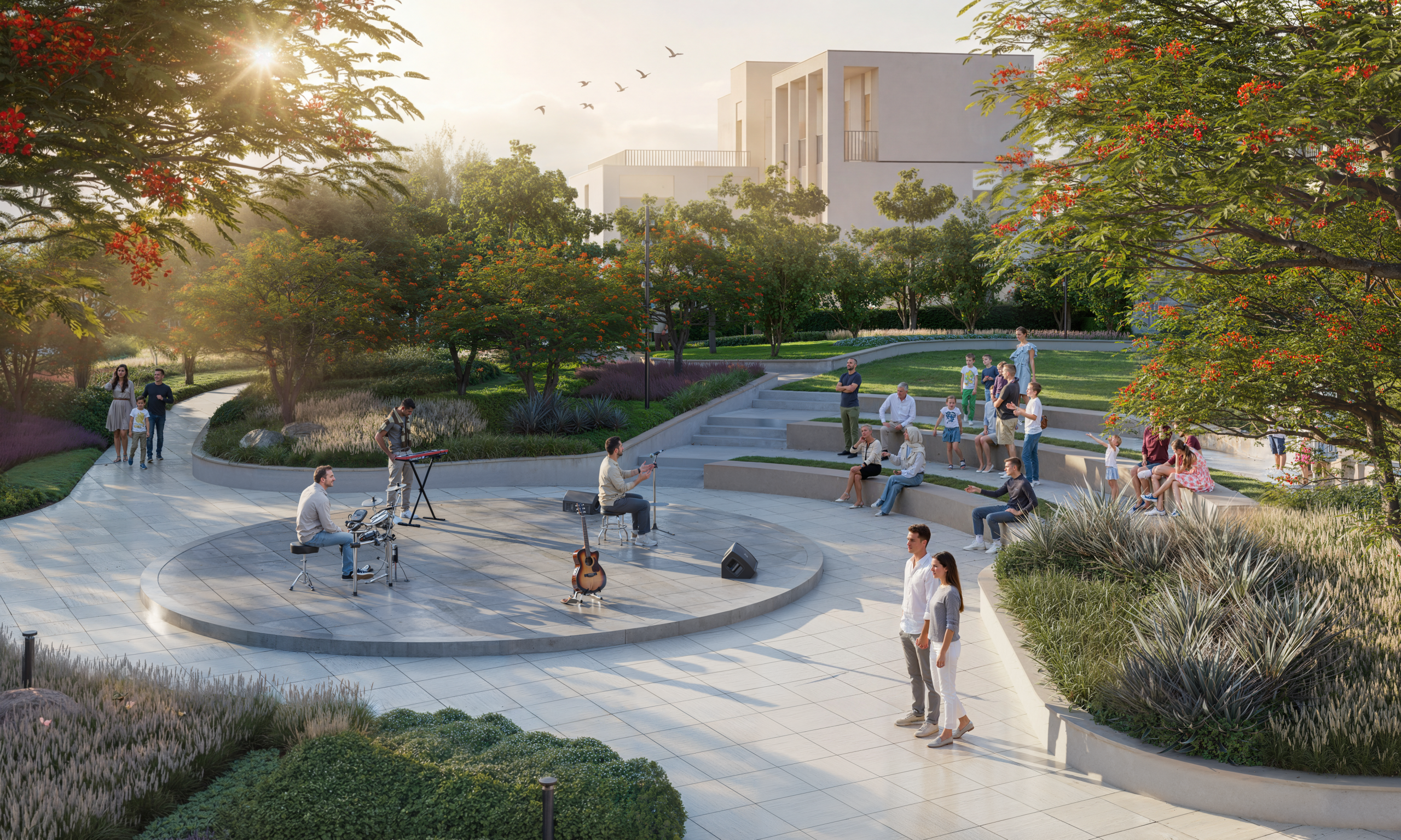 AMPHITHEATER The Brooks at Sobha Sanctuary